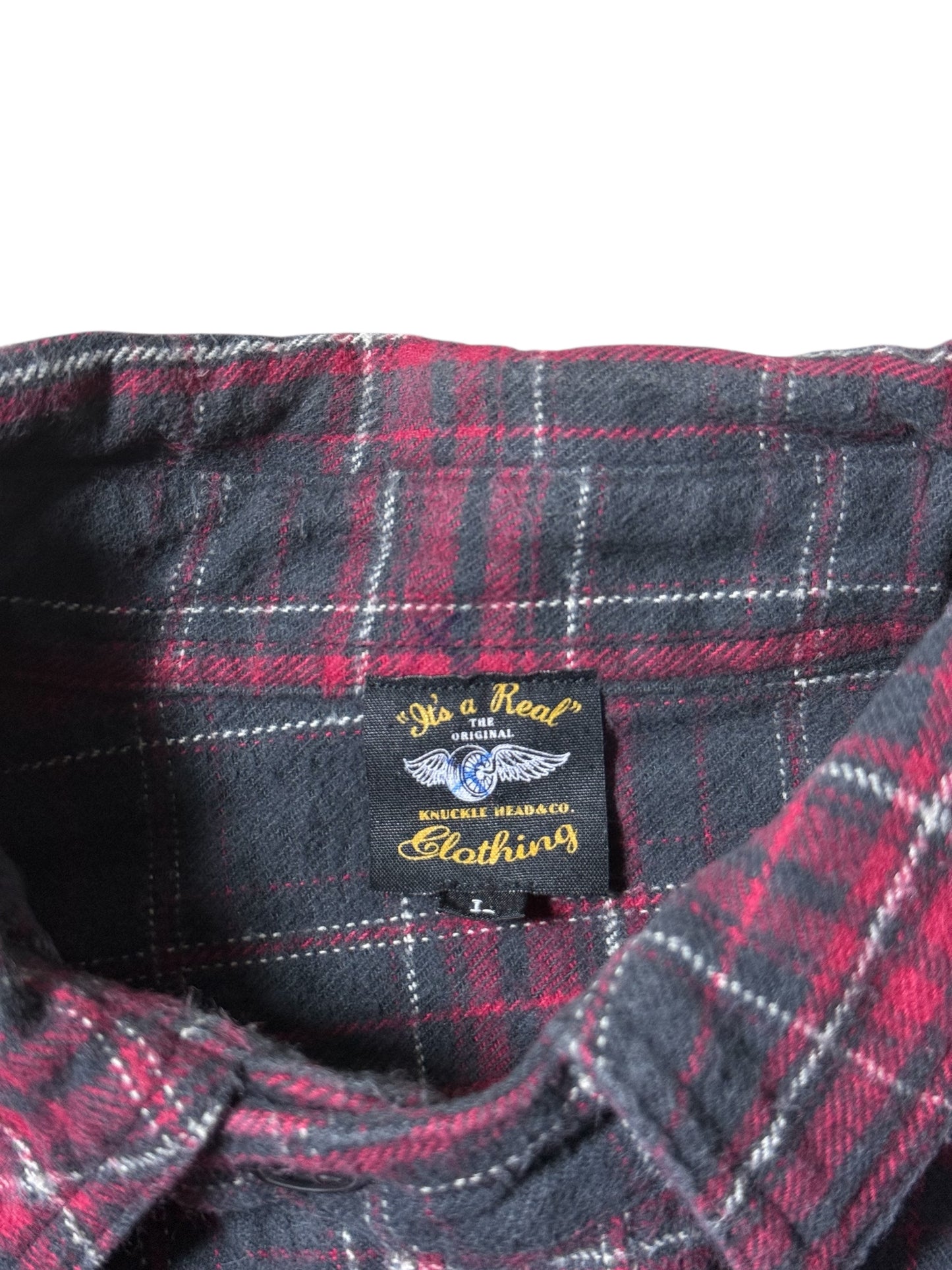 Knuckle Head Co. Plaid Flannel Shirt