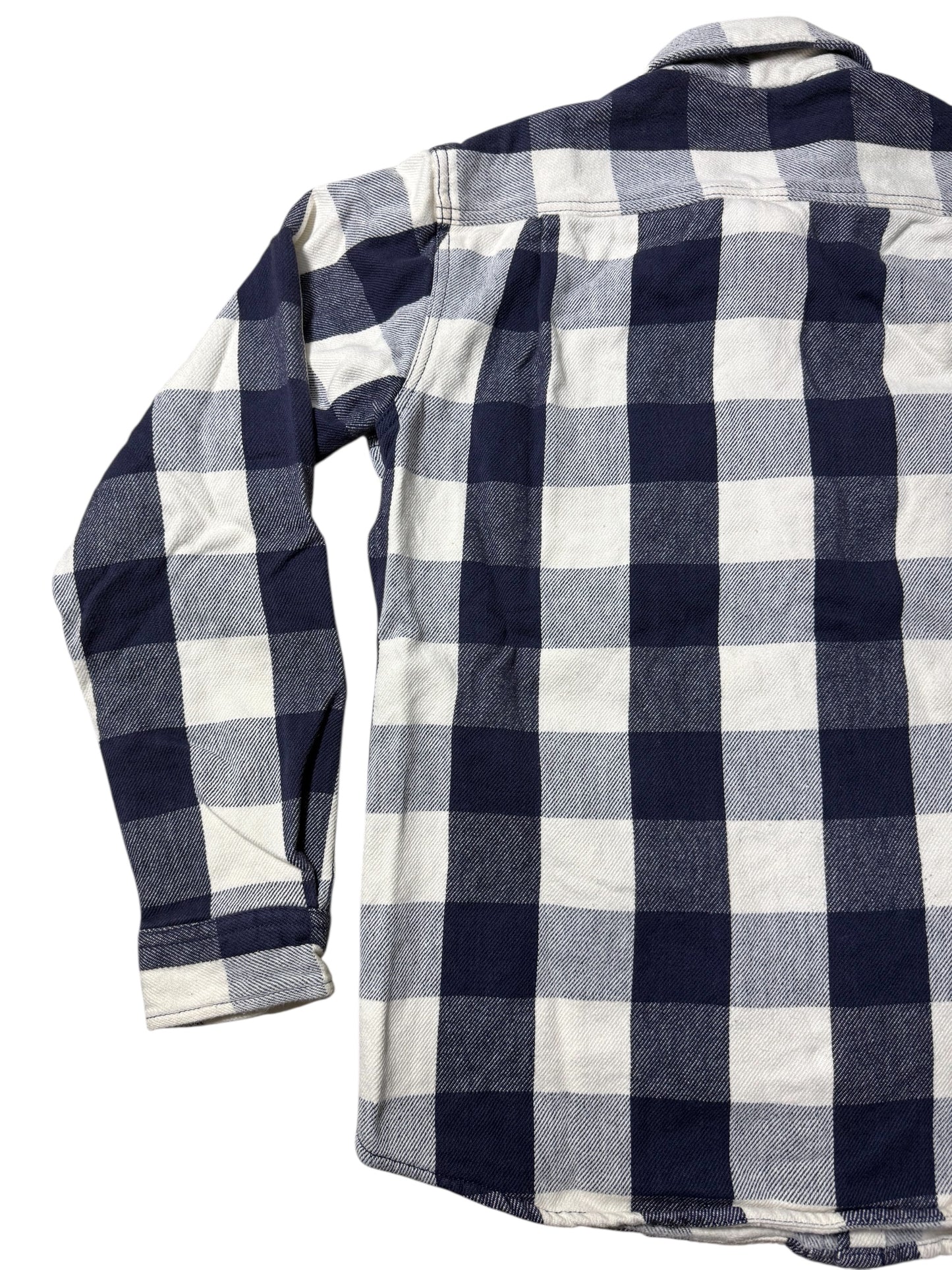 Knackered Buffalo Plaid Heavy Flannel Shirt