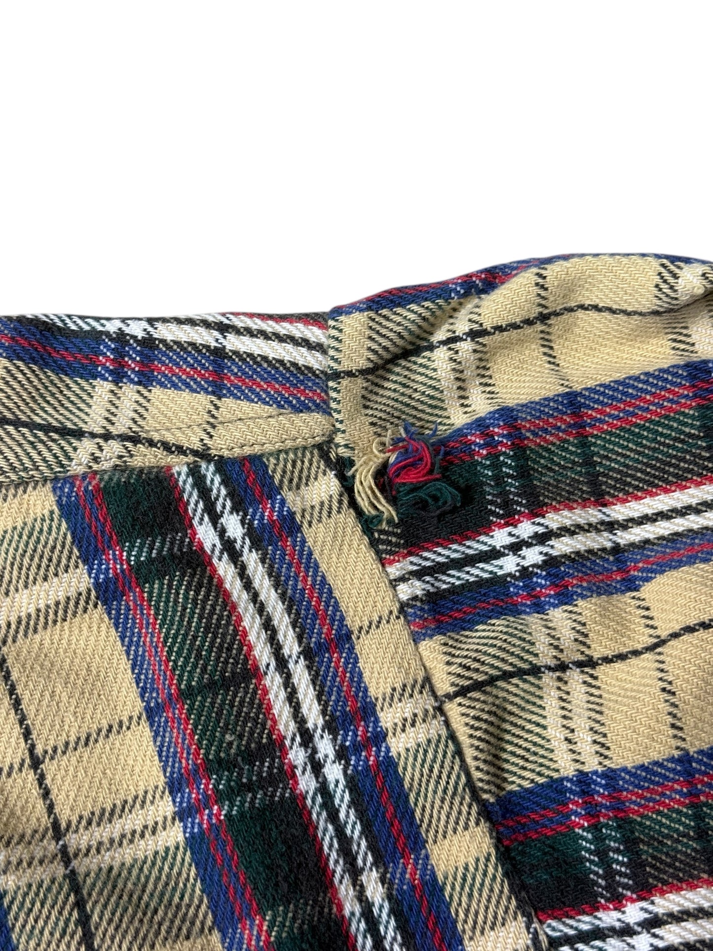 Vintage 1990s Five Brother Plaid Flannel Work Shirt