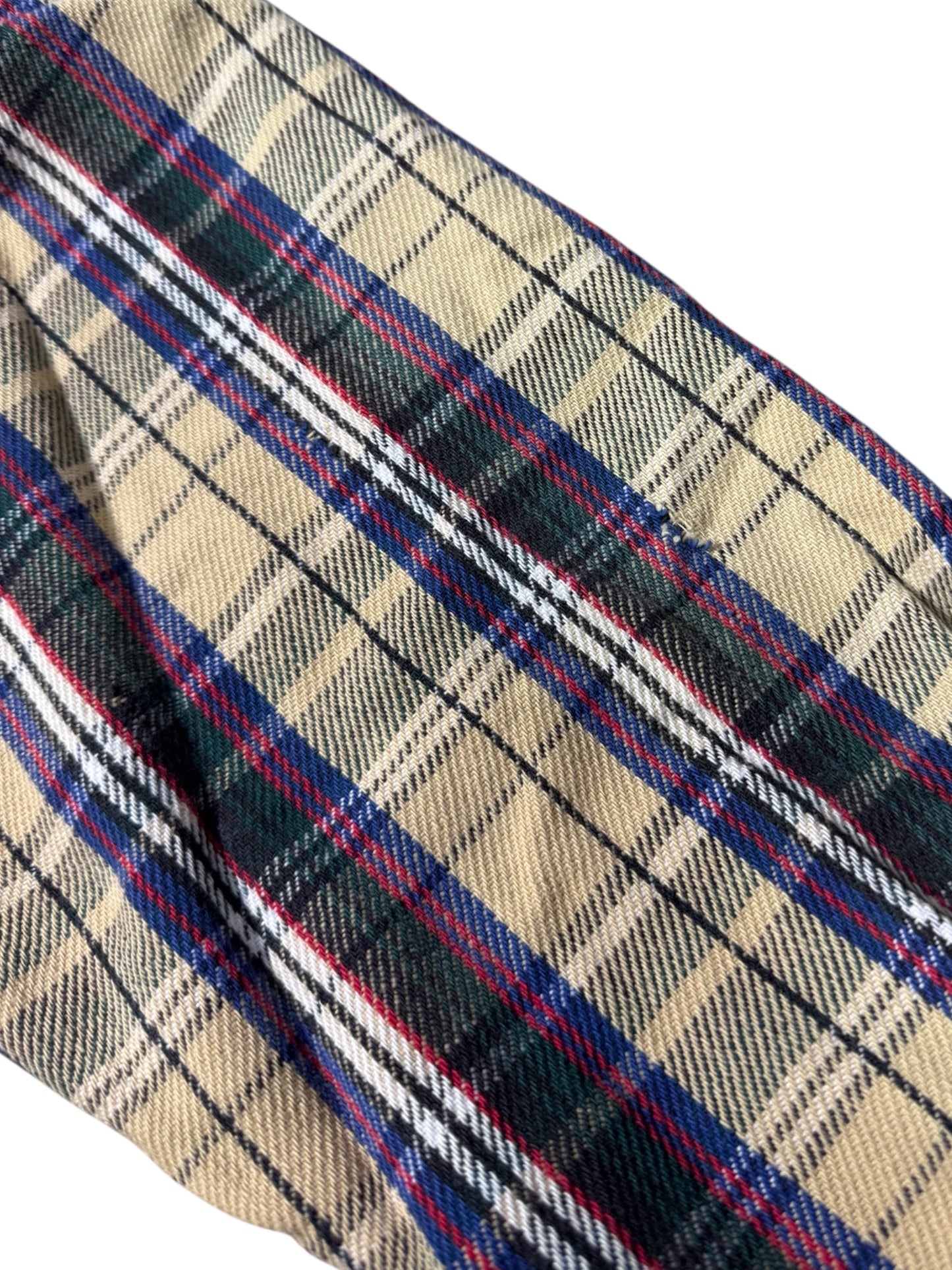 Vintage 1990s Five Brother Plaid Flannel Work Shirt