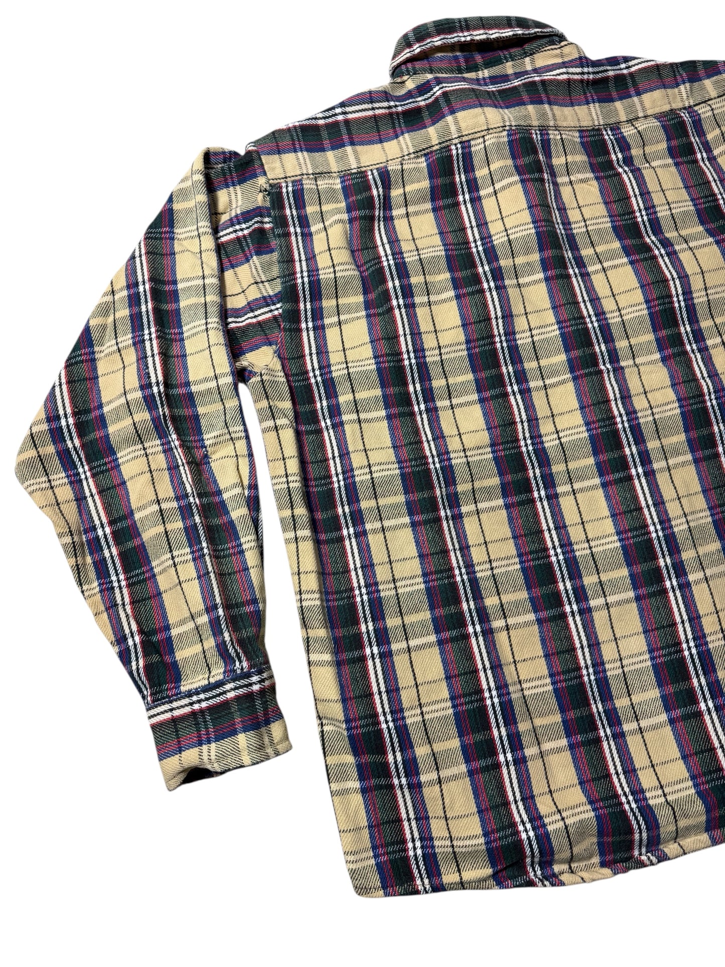 Vintage 1990s Five Brother Plaid Flannel Work Shirt