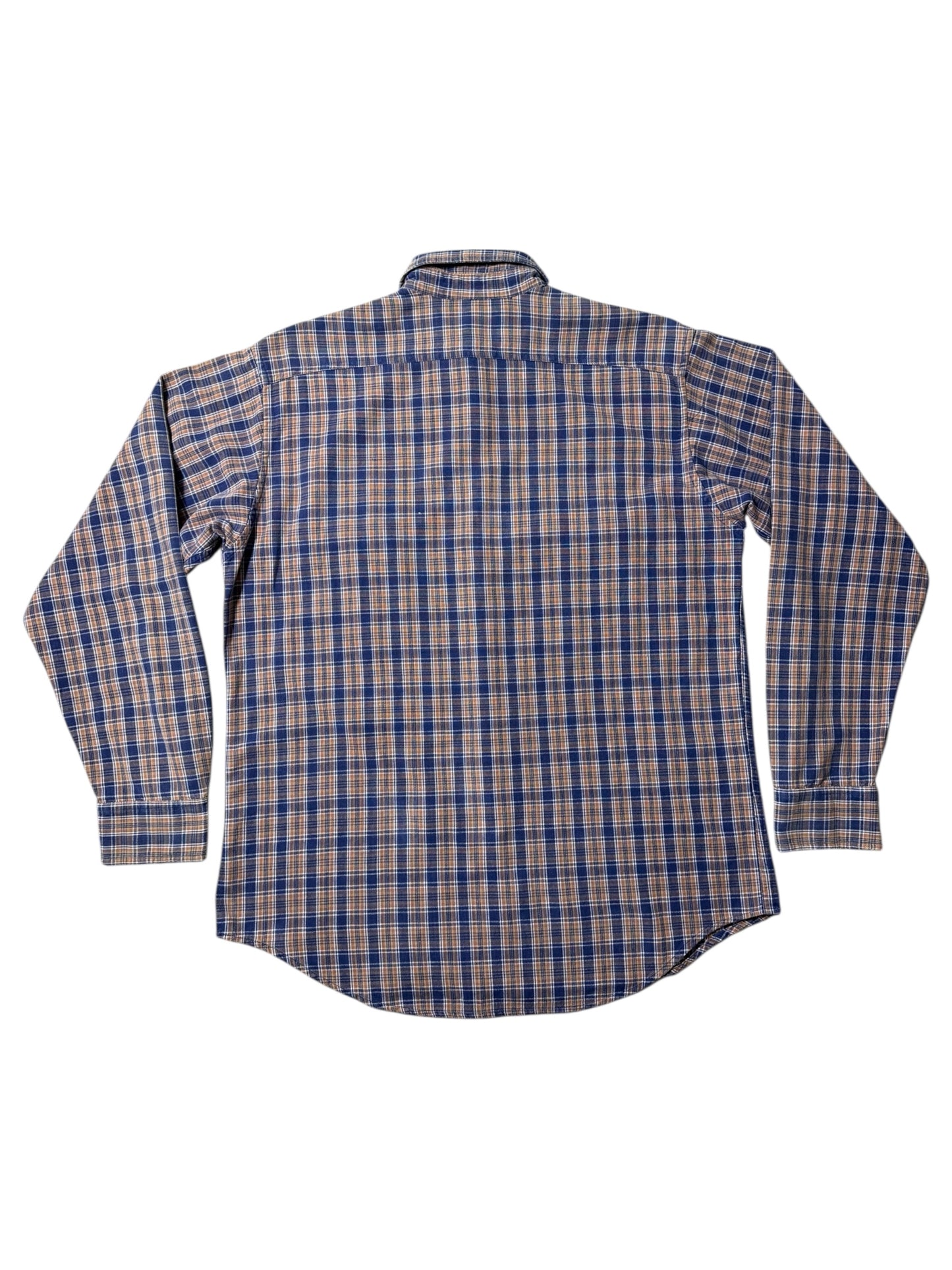 Vintage OshKosh Plaid Work Shirt Long Sleeve