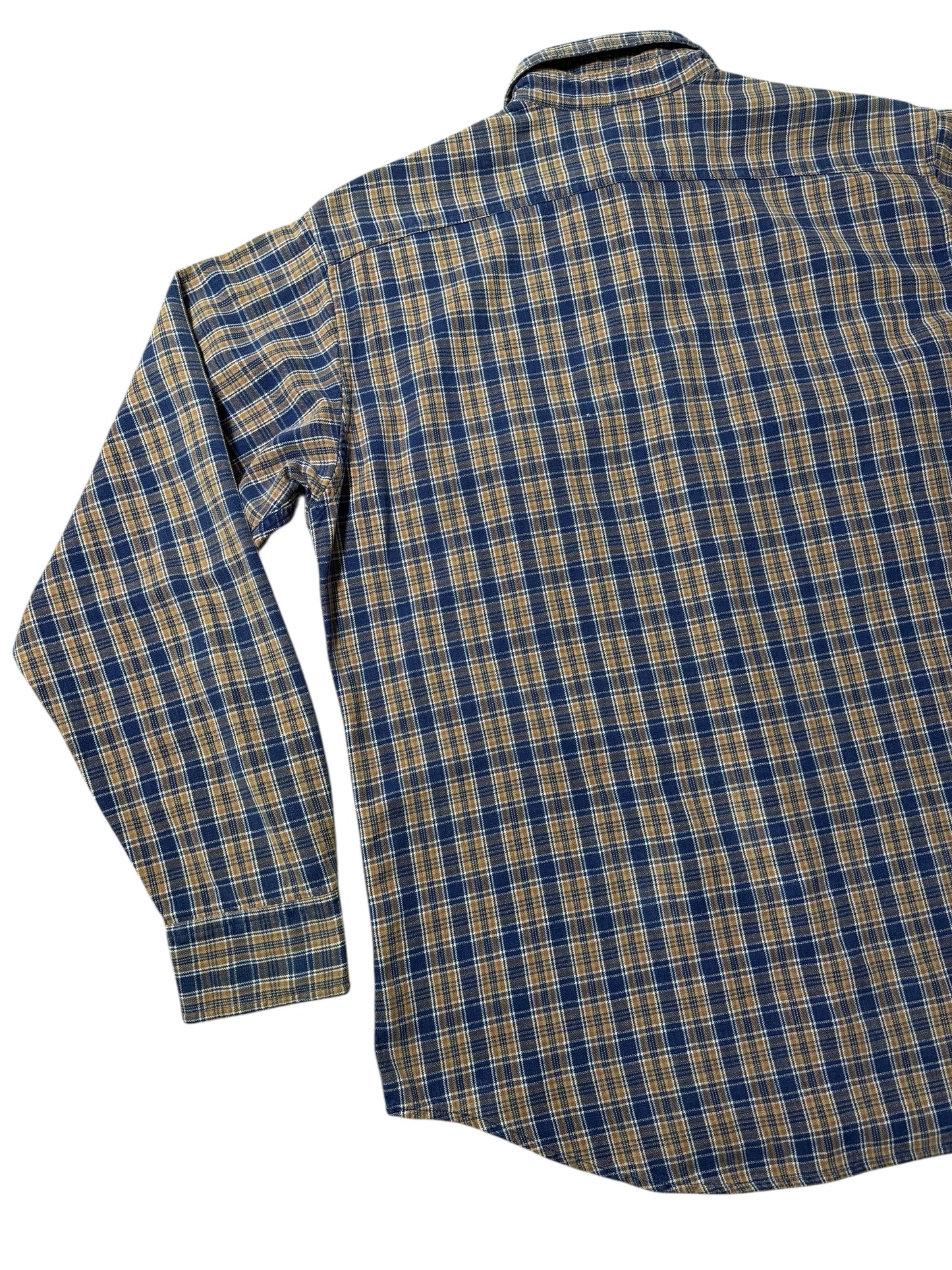 Vintage OshKosh Plaid Work Shirt Long Sleeve