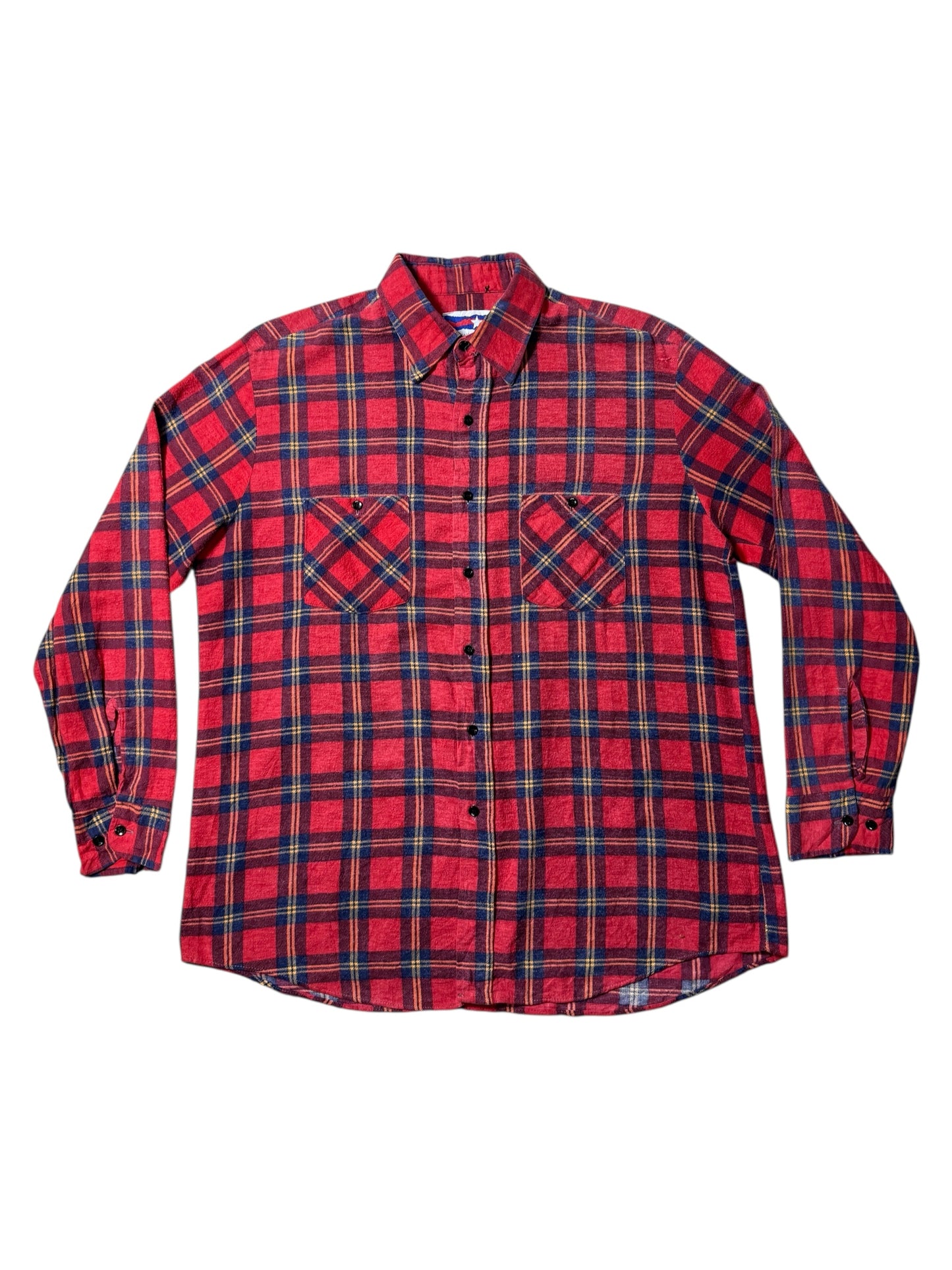 Vintage American Edition Flannel Plaid Shirt USA