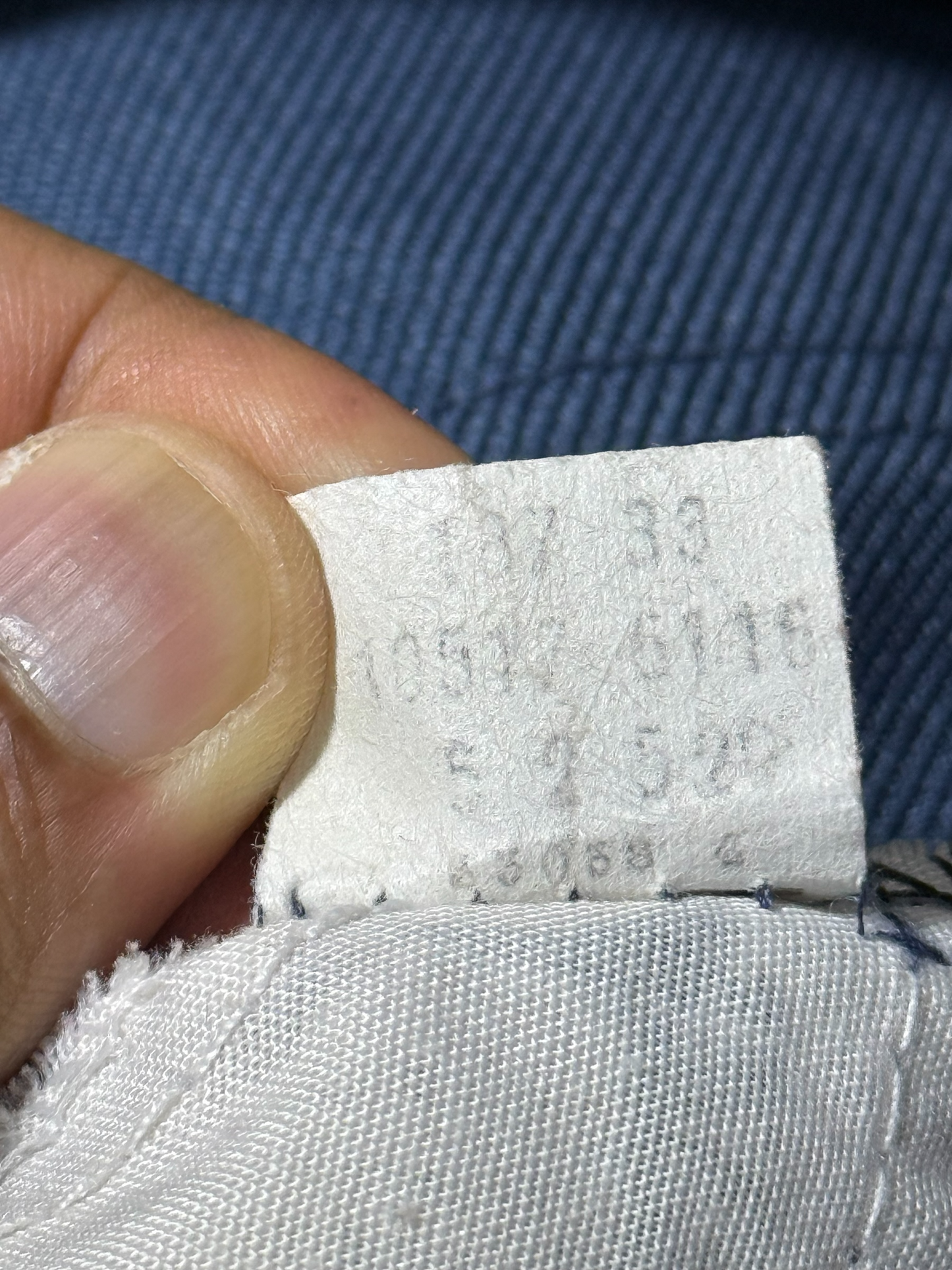 Vintage 1970s Levis Sta-Prest Blank Black Tab Trousers Made In USA