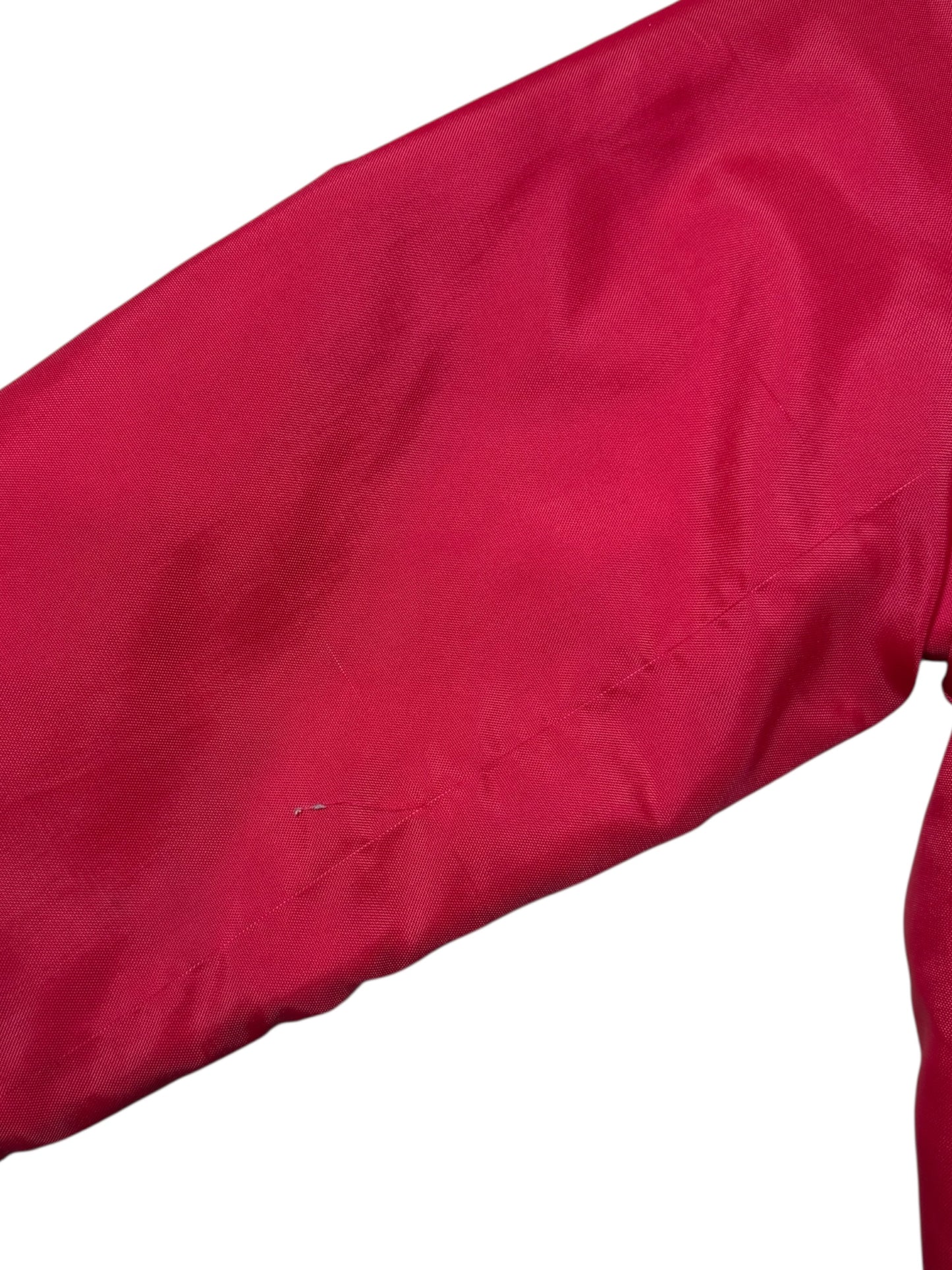 Vintage 1970s-80s Holloway Varsity Jacket Chippewa Valley Soccer Club Red USA