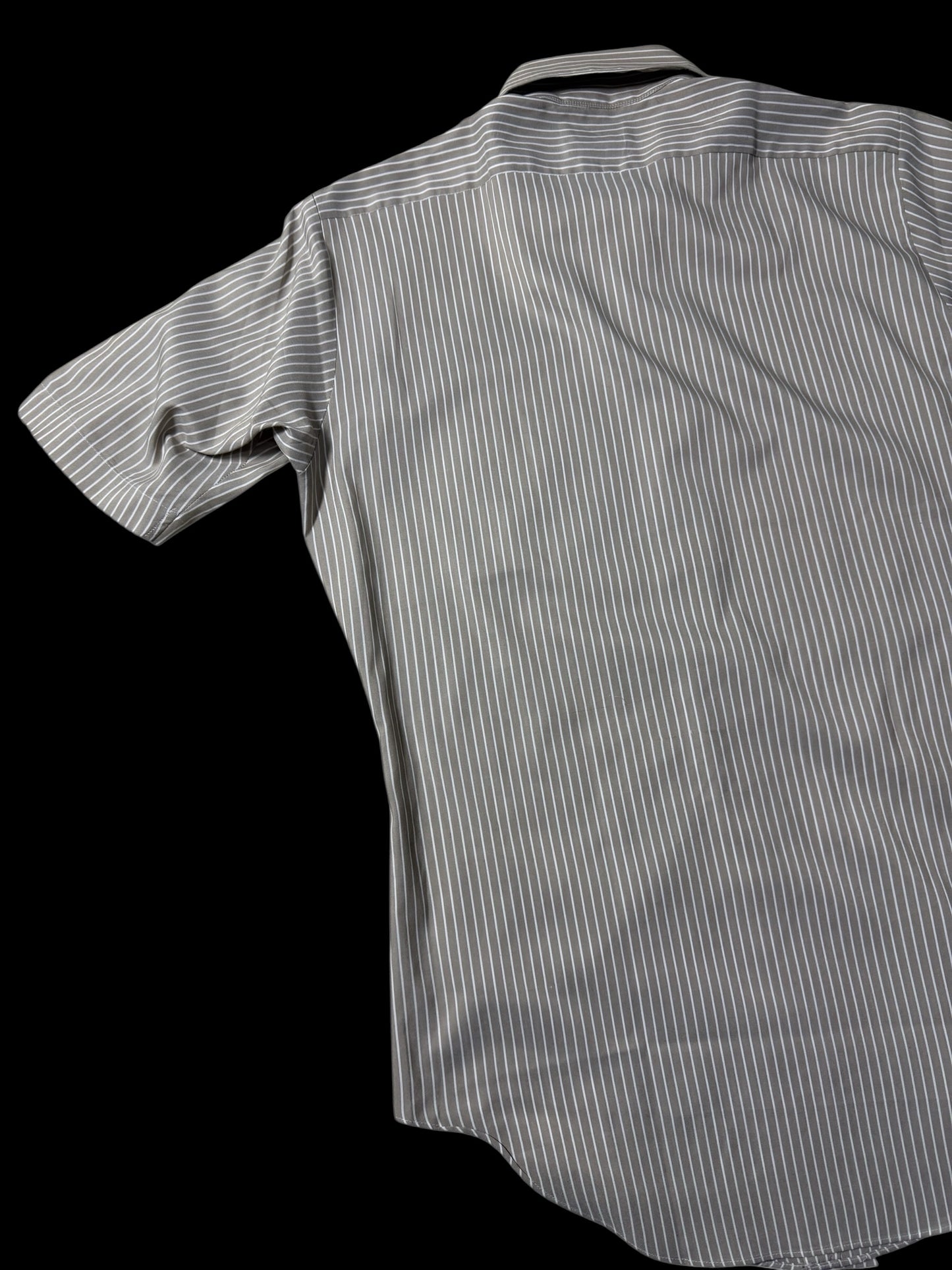 Vintage 1970s–80s Arrow Decton Perma-Iron Stripe Shirt USA