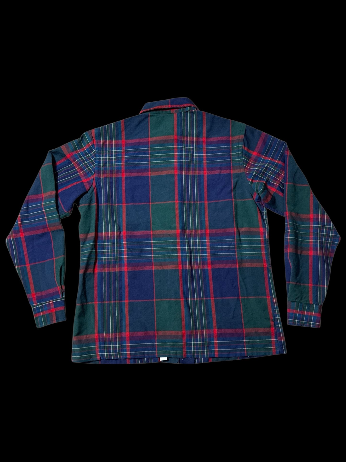 Vintage 1980s Pendleton Plaid Wool Shirt Made in USA