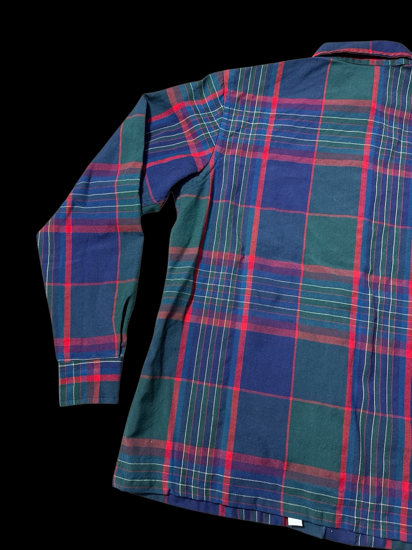 Vintage 1980s Pendleton Plaid Wool Shirt Made in USA