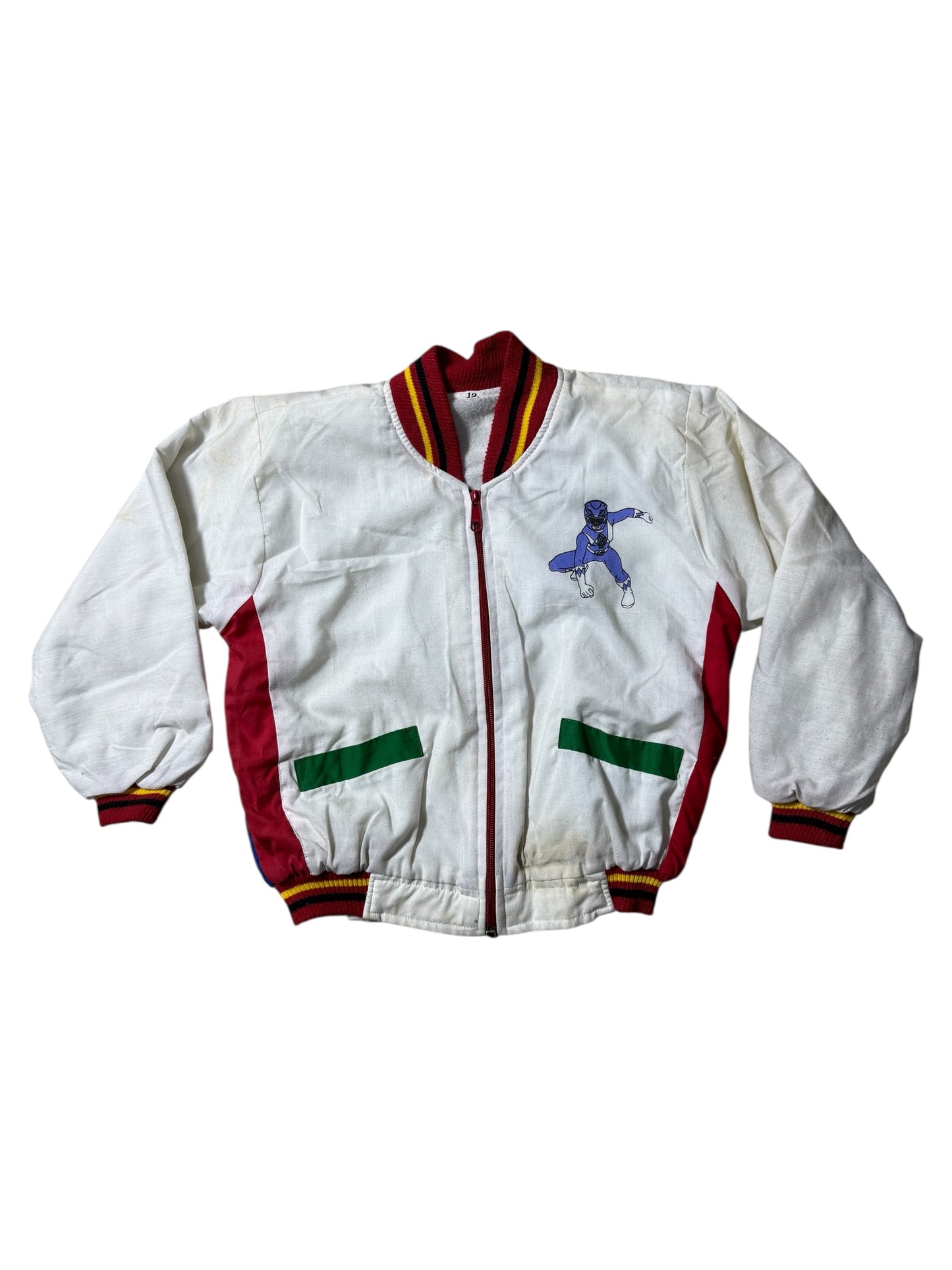 Vintage Power Rangers Kids Bomber Jacket