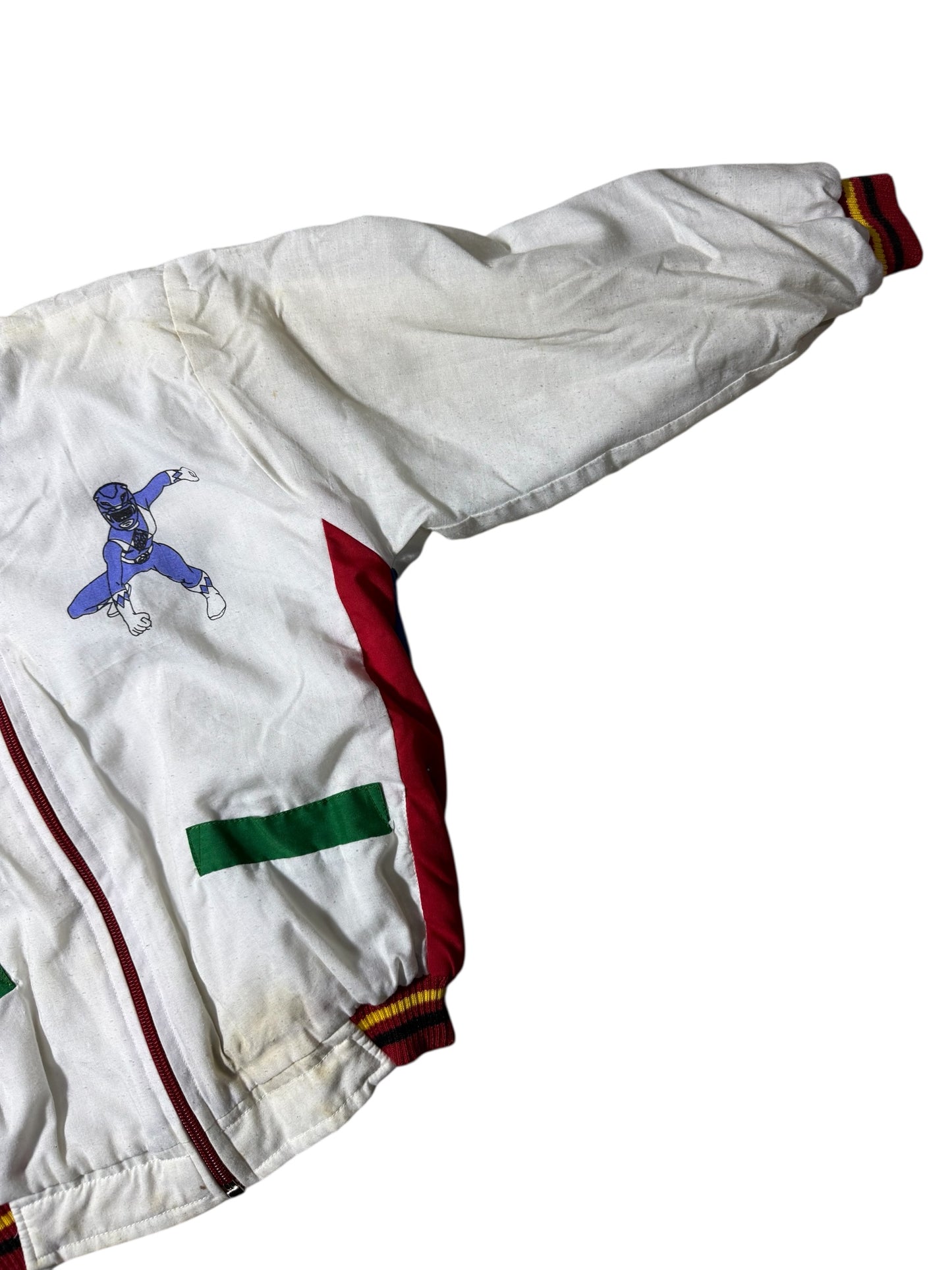 Vintage Power Rangers Kids Bomber Jacket