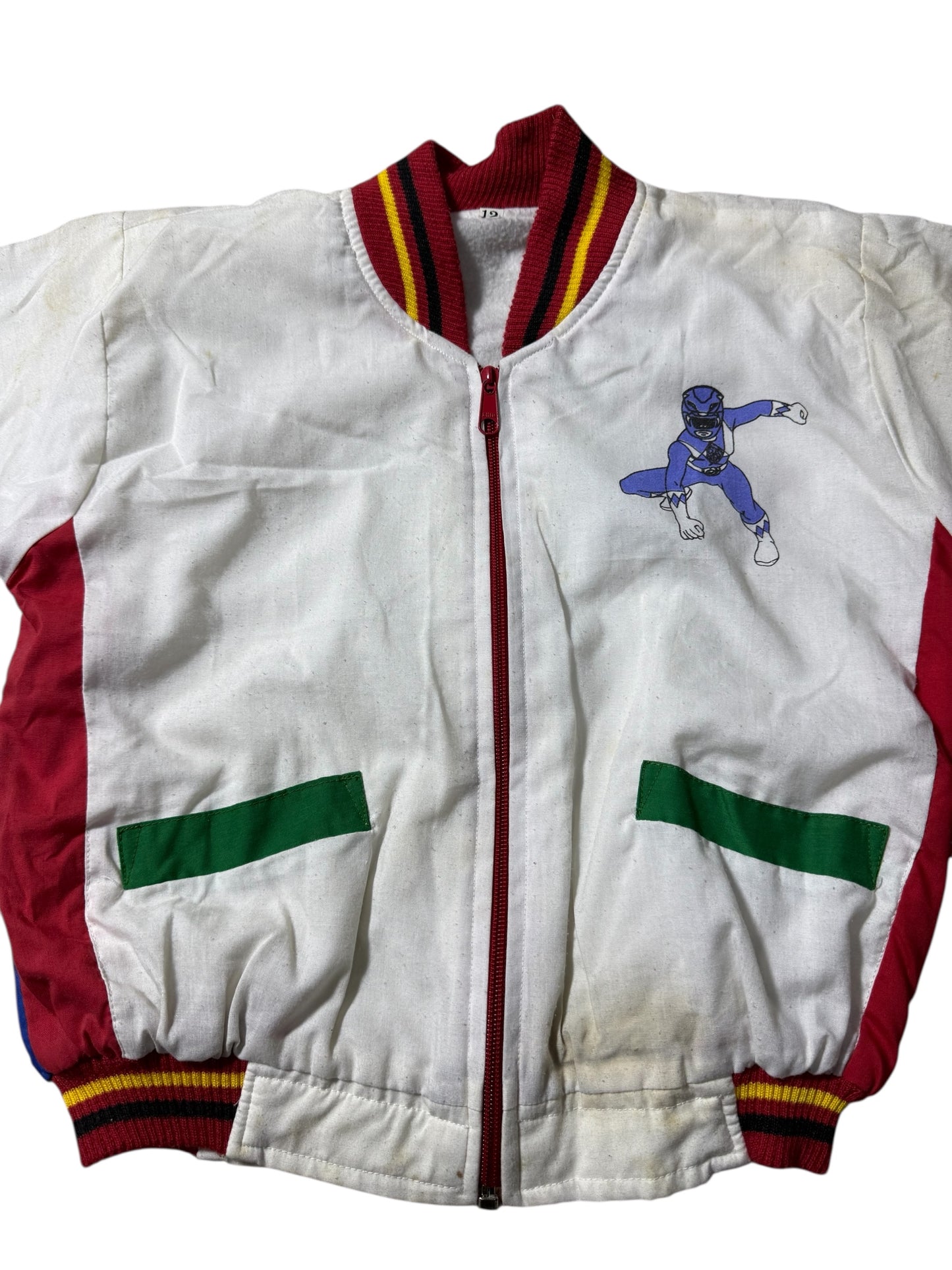 Vintage Power Rangers Kids Bomber Jacket