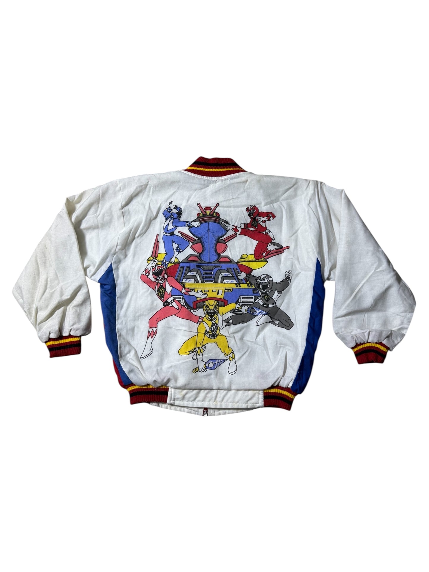 Vintage Power Rangers Kids Bomber Jacket