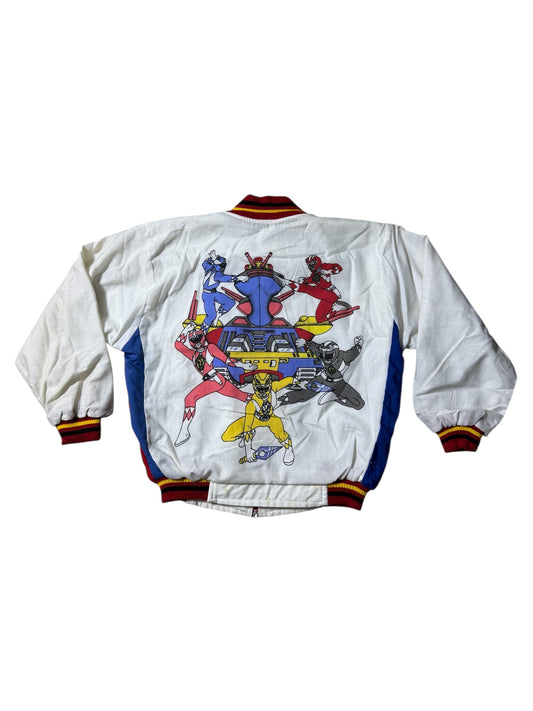 Vintage Power Rangers Kids Bomber Jacket