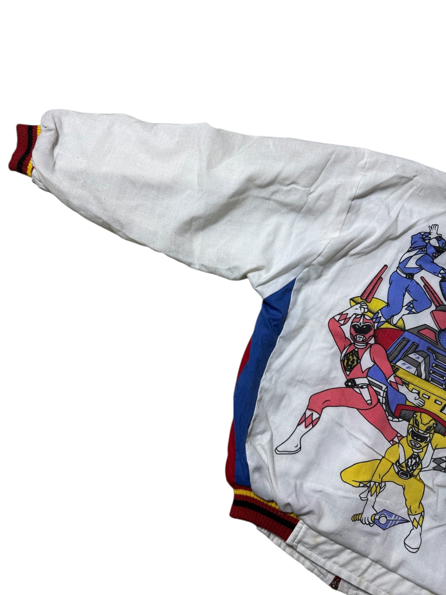 Vintage Power Rangers Kids Bomber Jacket
