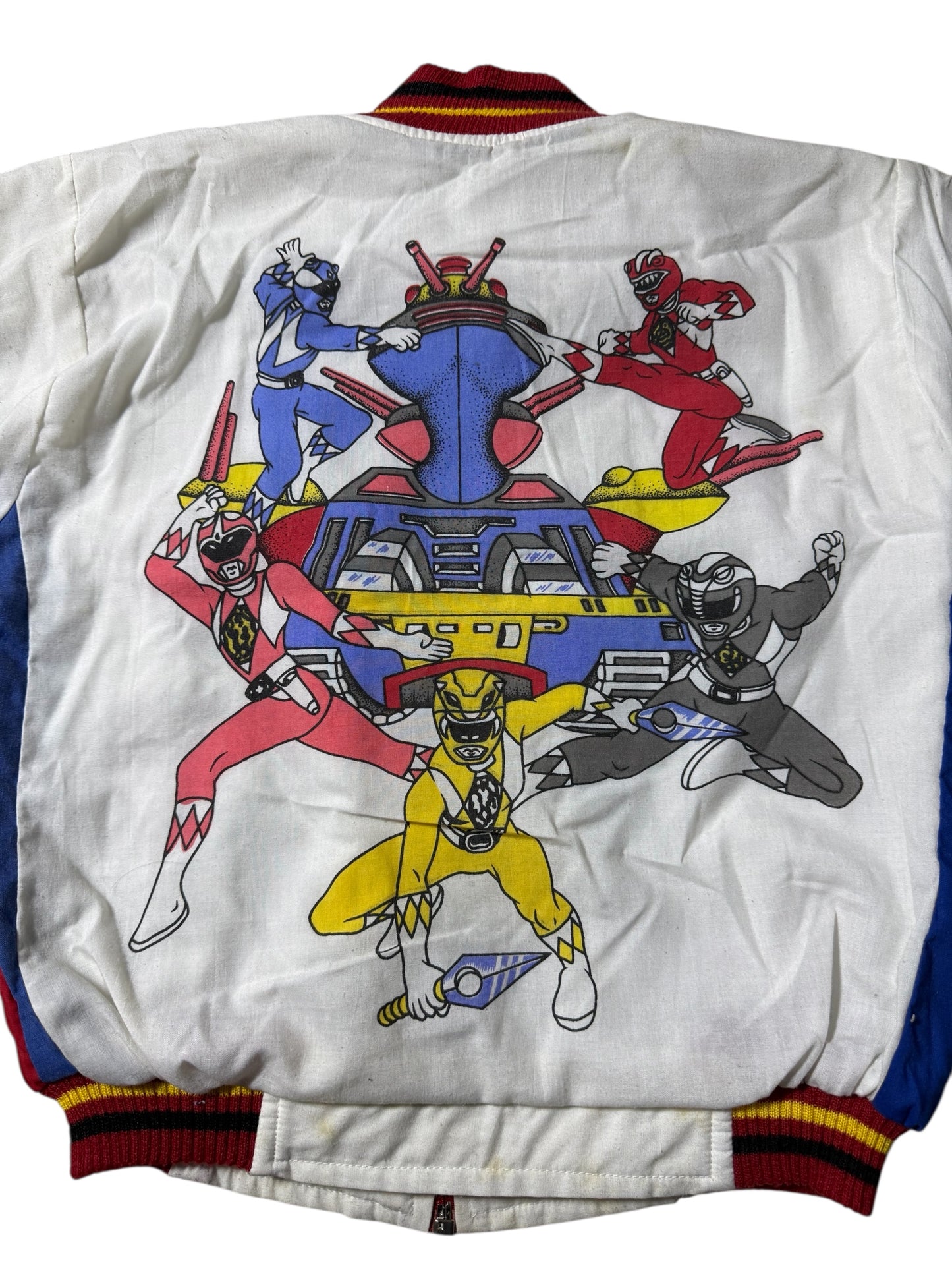 Vintage Power Rangers Kids Bomber Jacket