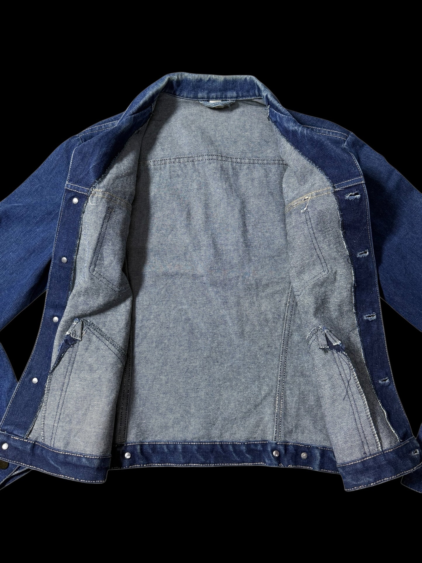 Vintage 1970s Wallys Denim Trucker Jacket