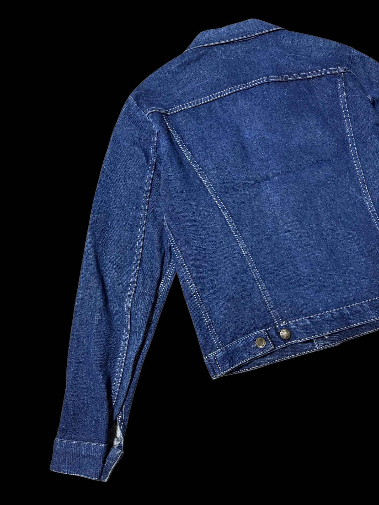 Vintage 1970s Wallys Denim Trucker Jacket