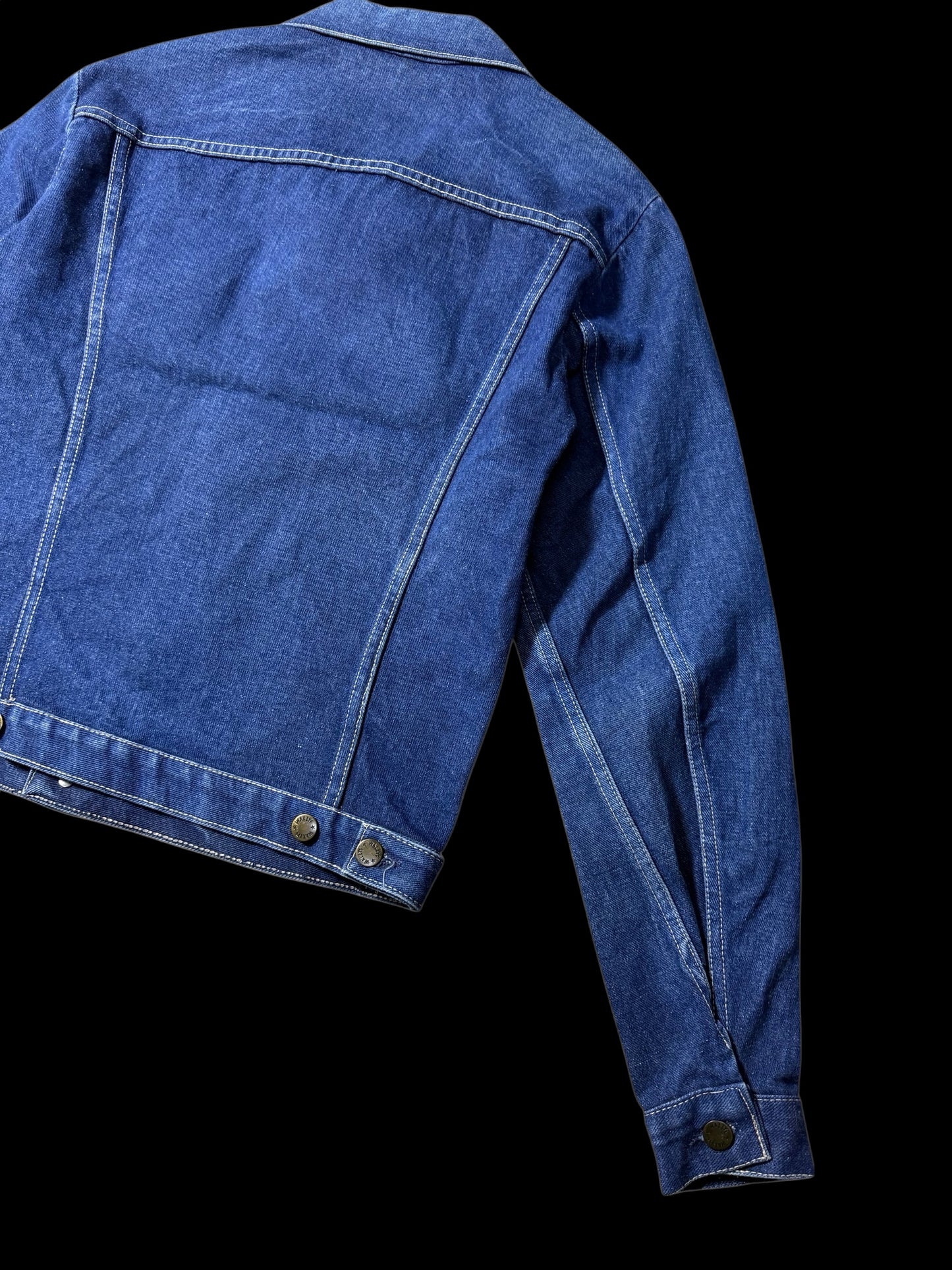 Vintage 1970s Wallys Denim Trucker Jacket