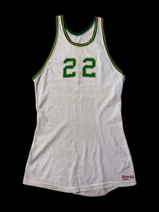 Vintage 1940s–50s Wilson Basketball Jersey