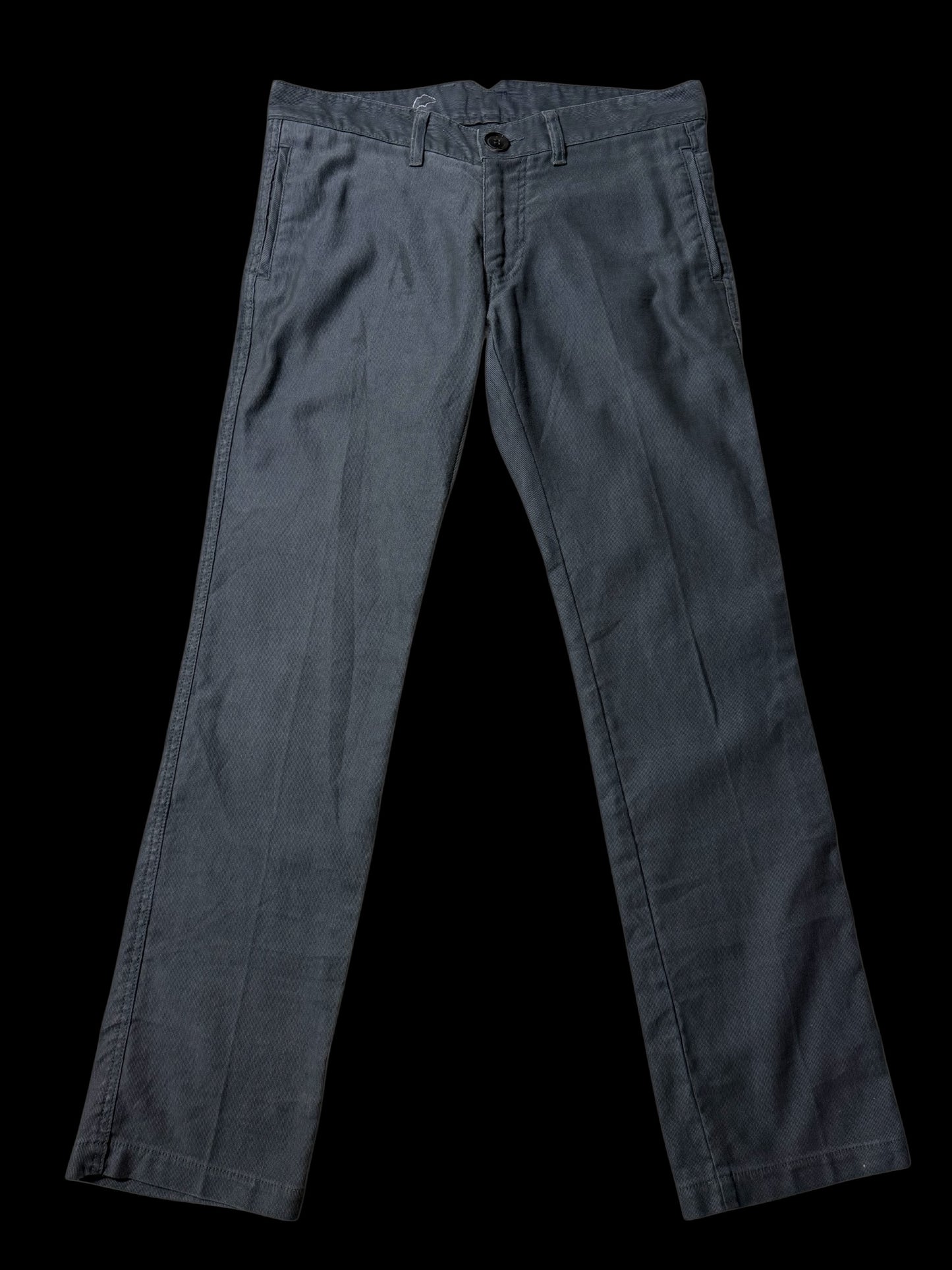 Y2K Biglidue Star Back Zip Pocket Trousers Made In Japan