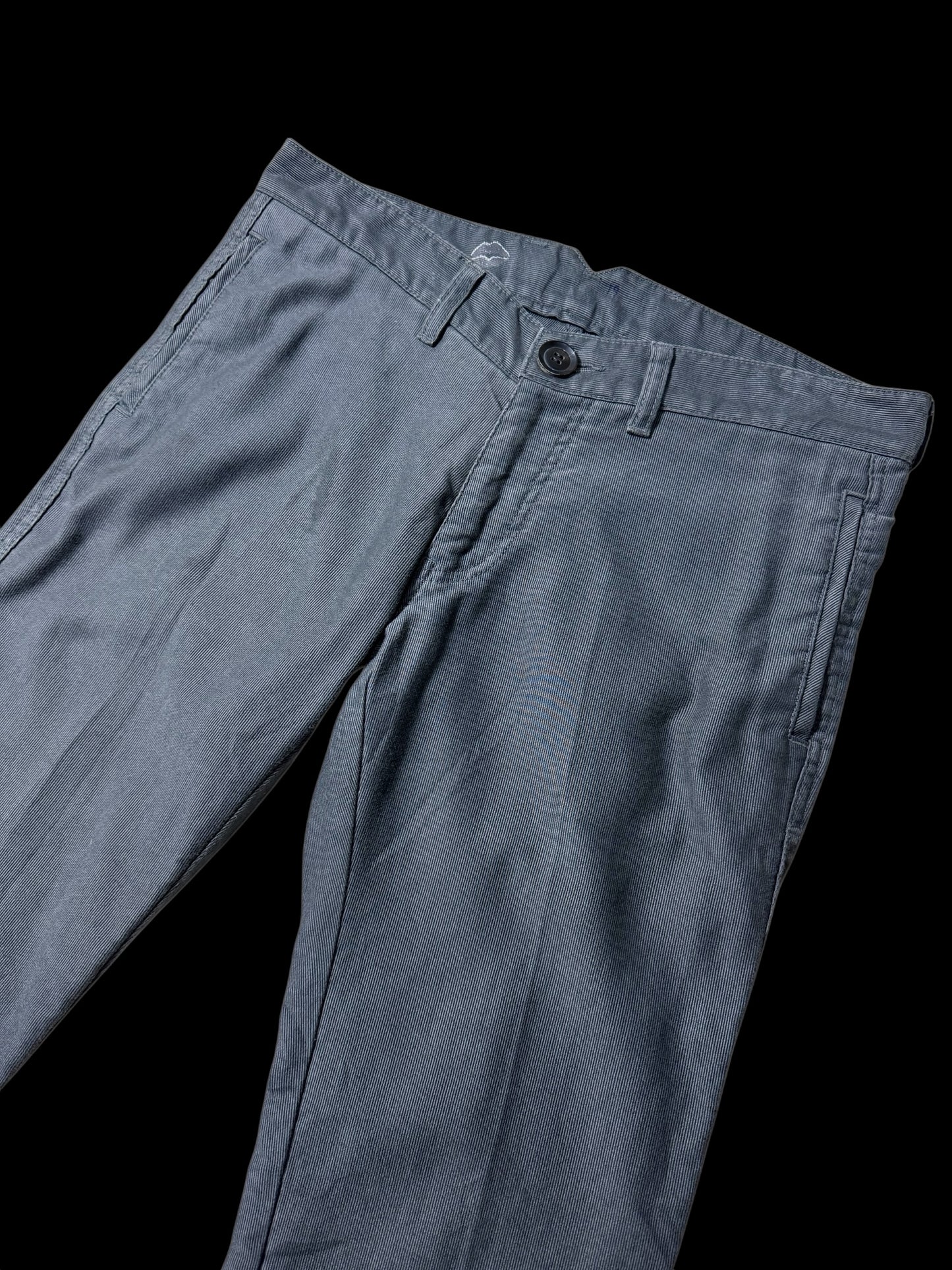 Y2K Biglidue Star Back Zip Pocket Trousers Made In Japan