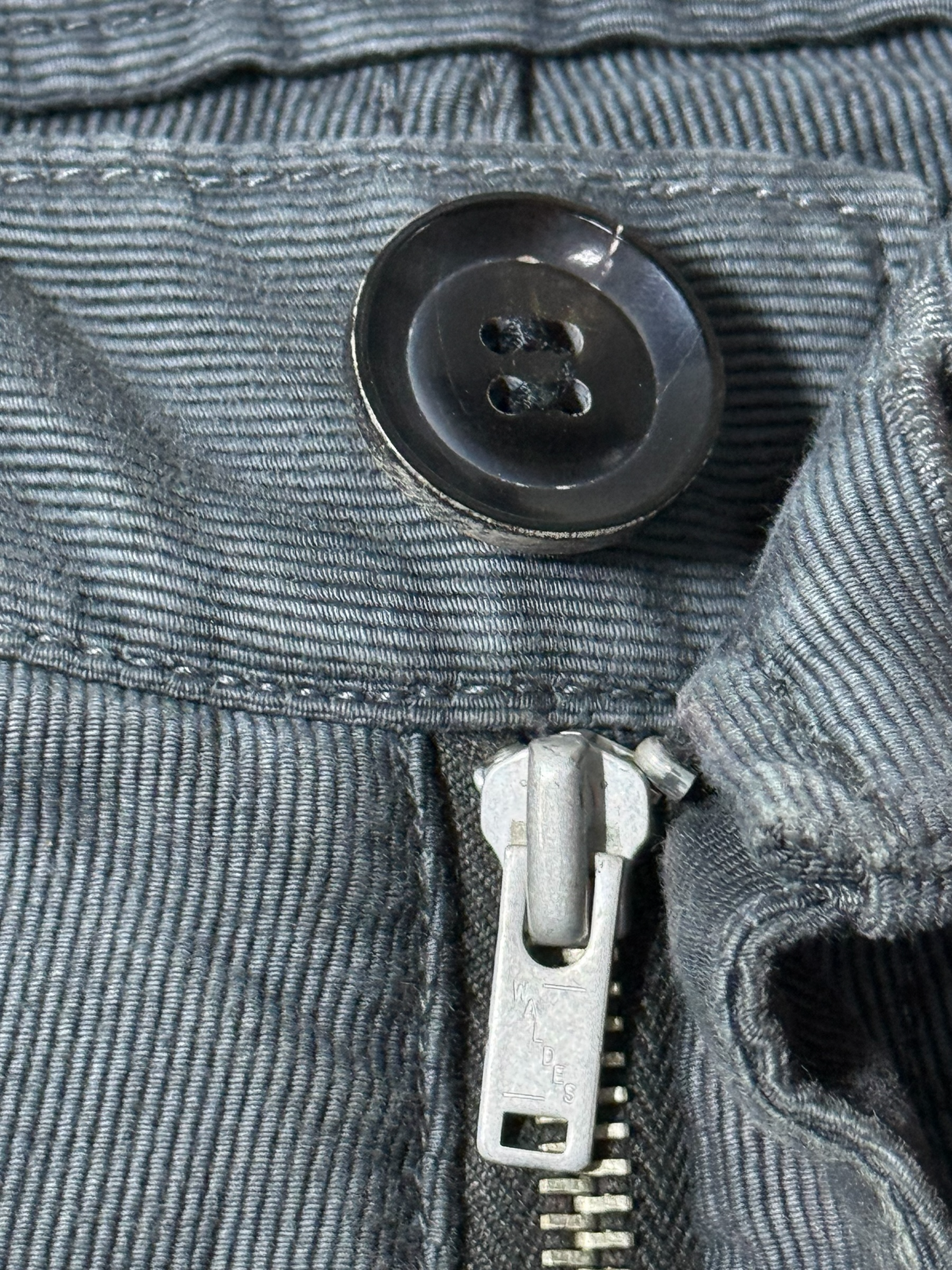 Y2K Biglidue Star Back Zip Pocket Trousers Made In Japan