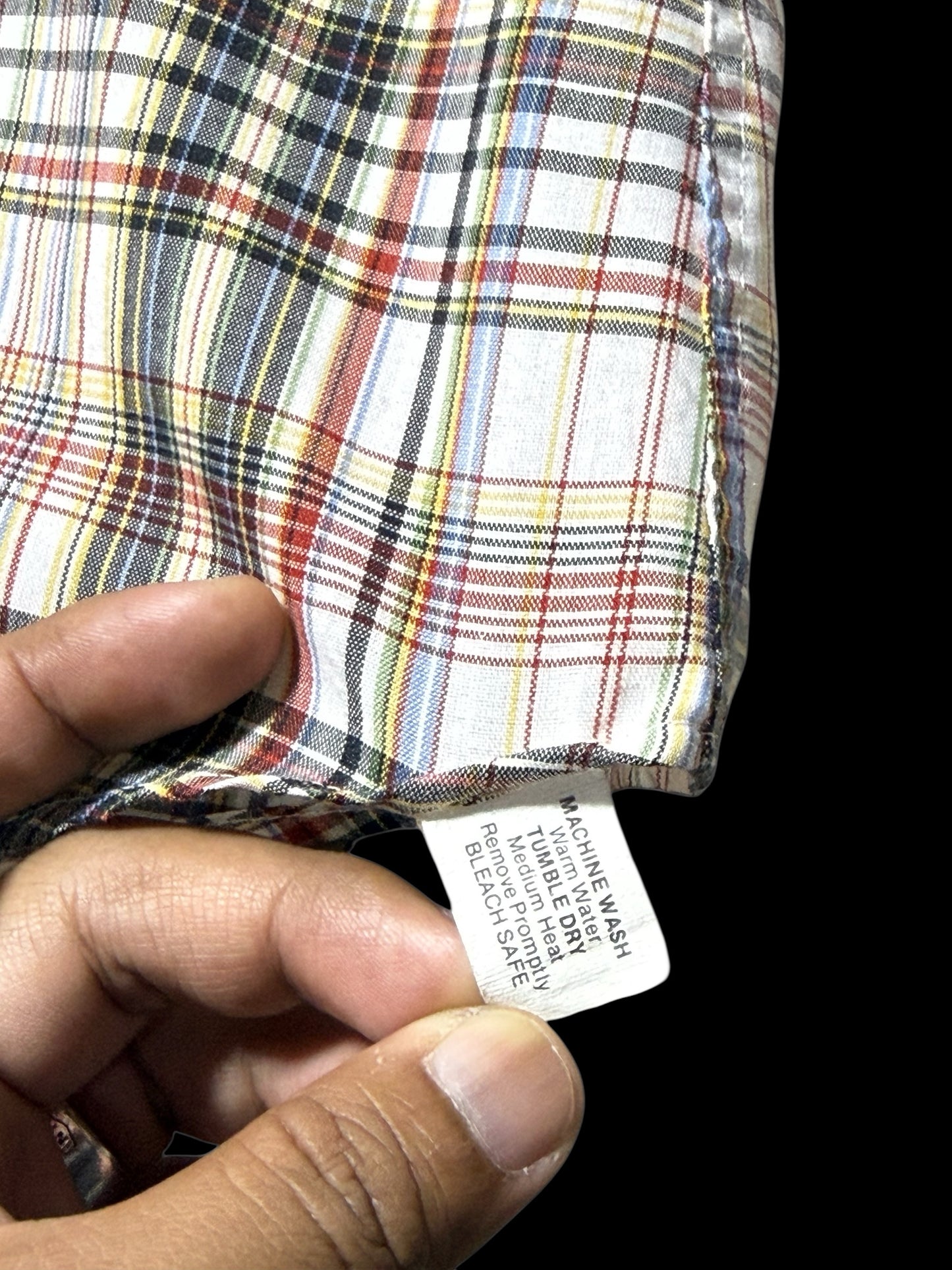 Vintage 1980s-90s Bloomingdale’s Plaid Shirt