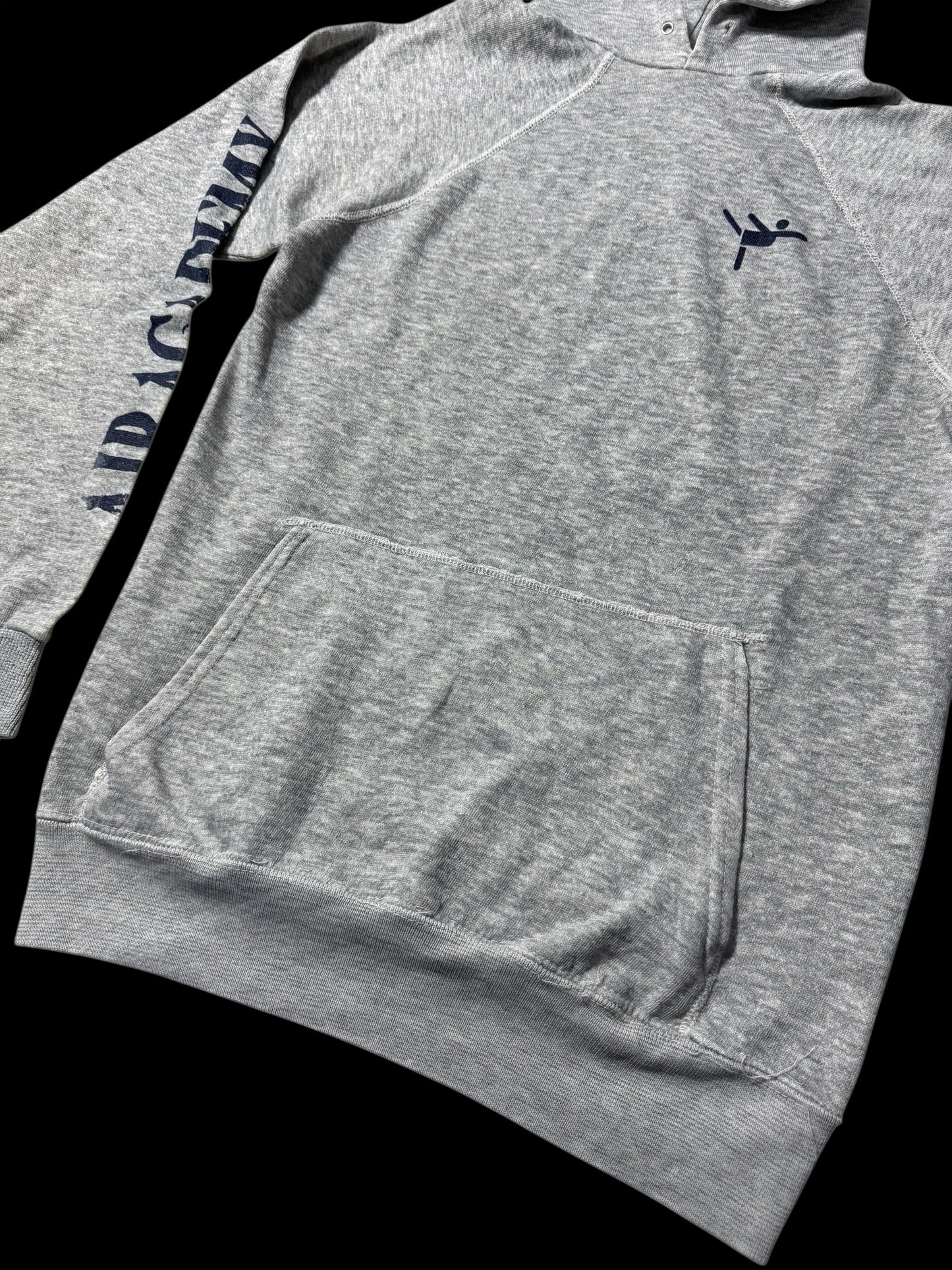 Vintage 1980s-90s Air Academy Gymnastics Hoodie USA Made Athletic Pullover