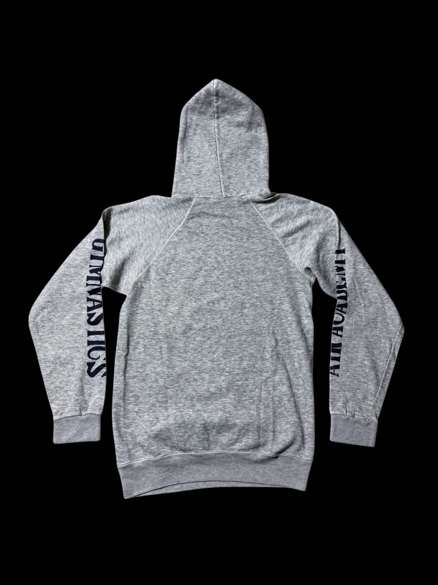 Vintage 1980s-90s Air Academy Gymnastics Hoodie USA Made Athletic Pullover