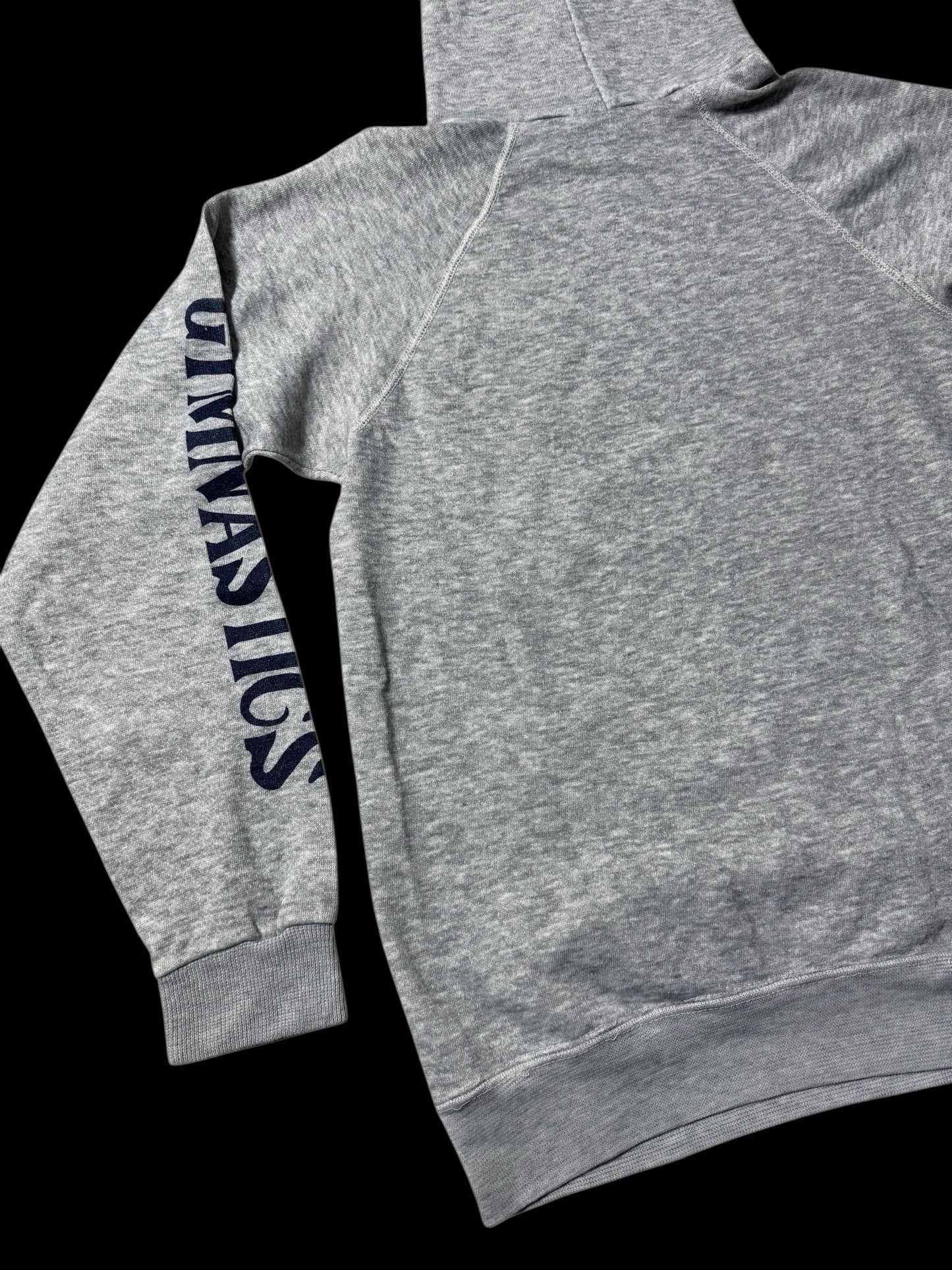 Vintage 1980s-90s Air Academy Gymnastics Hoodie USA Made Athletic Pullover