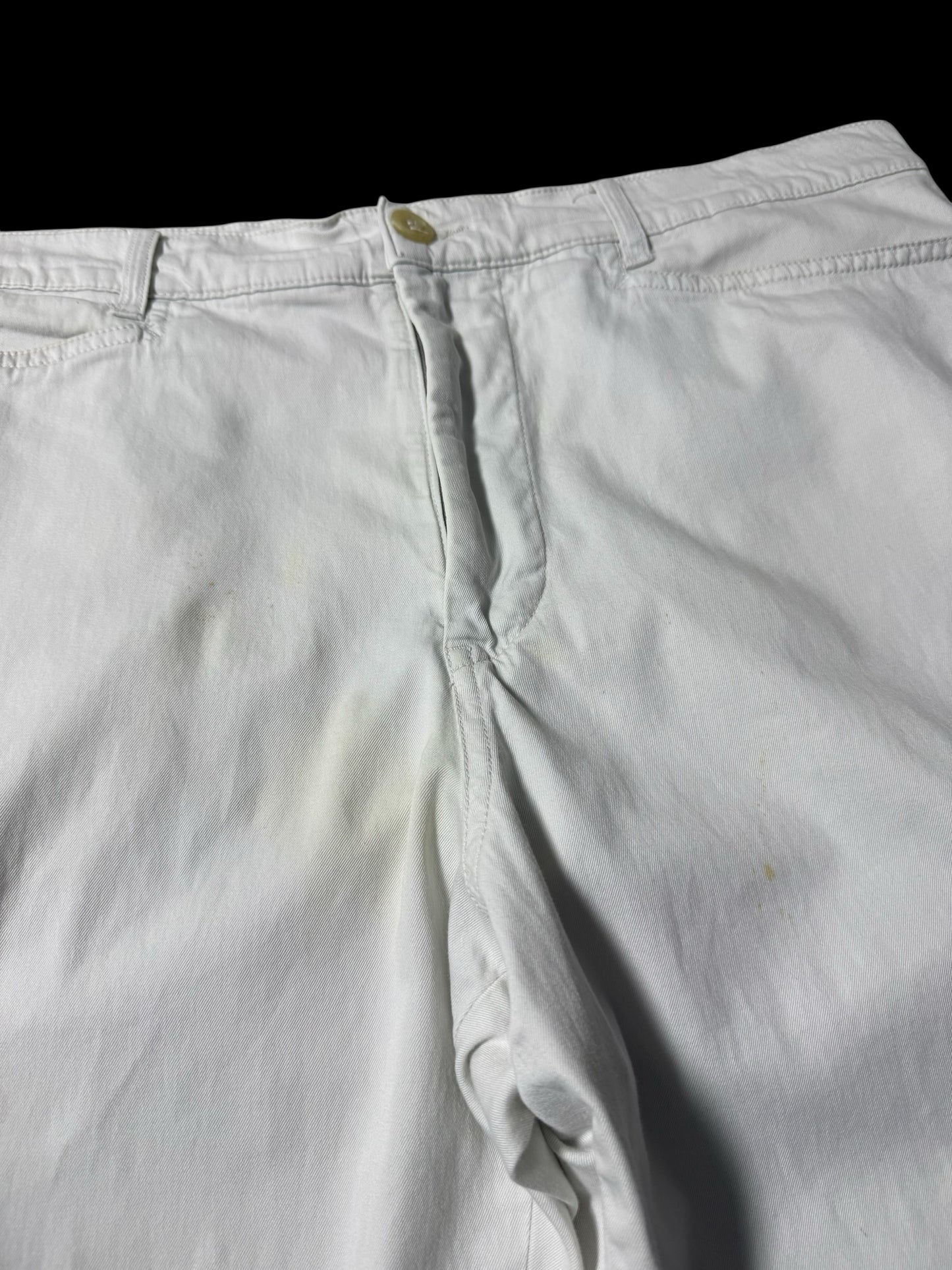 Vintage Armani Jeans Eco-Stone Cotton Trousers Made in Italy 90s Designer