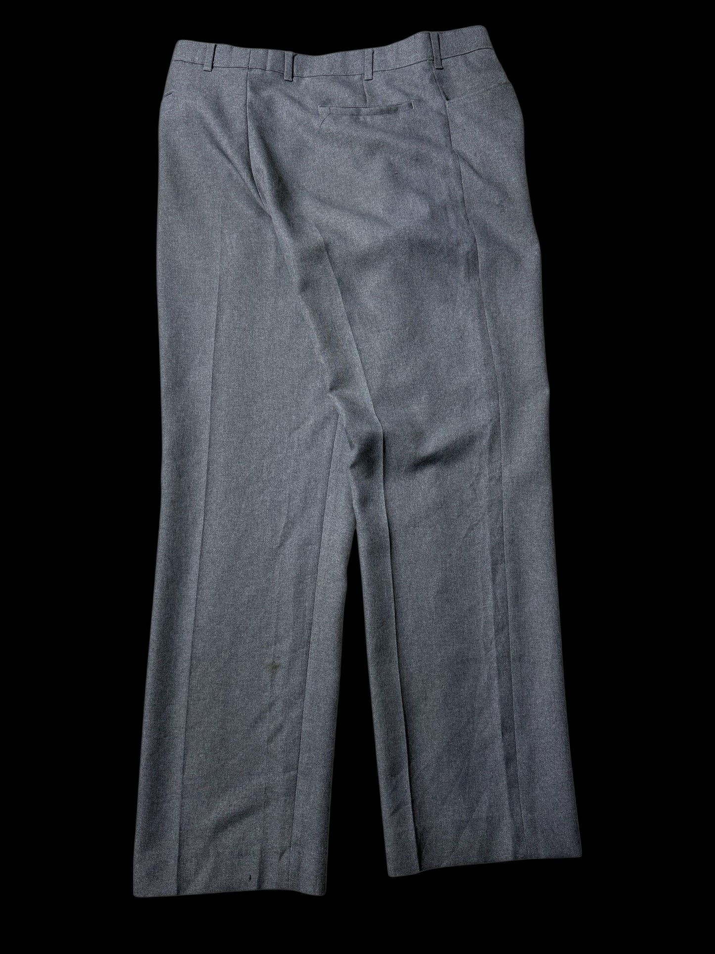 Vintage Levi’s Action Slacks Grey Dress Trousers Made In Usa