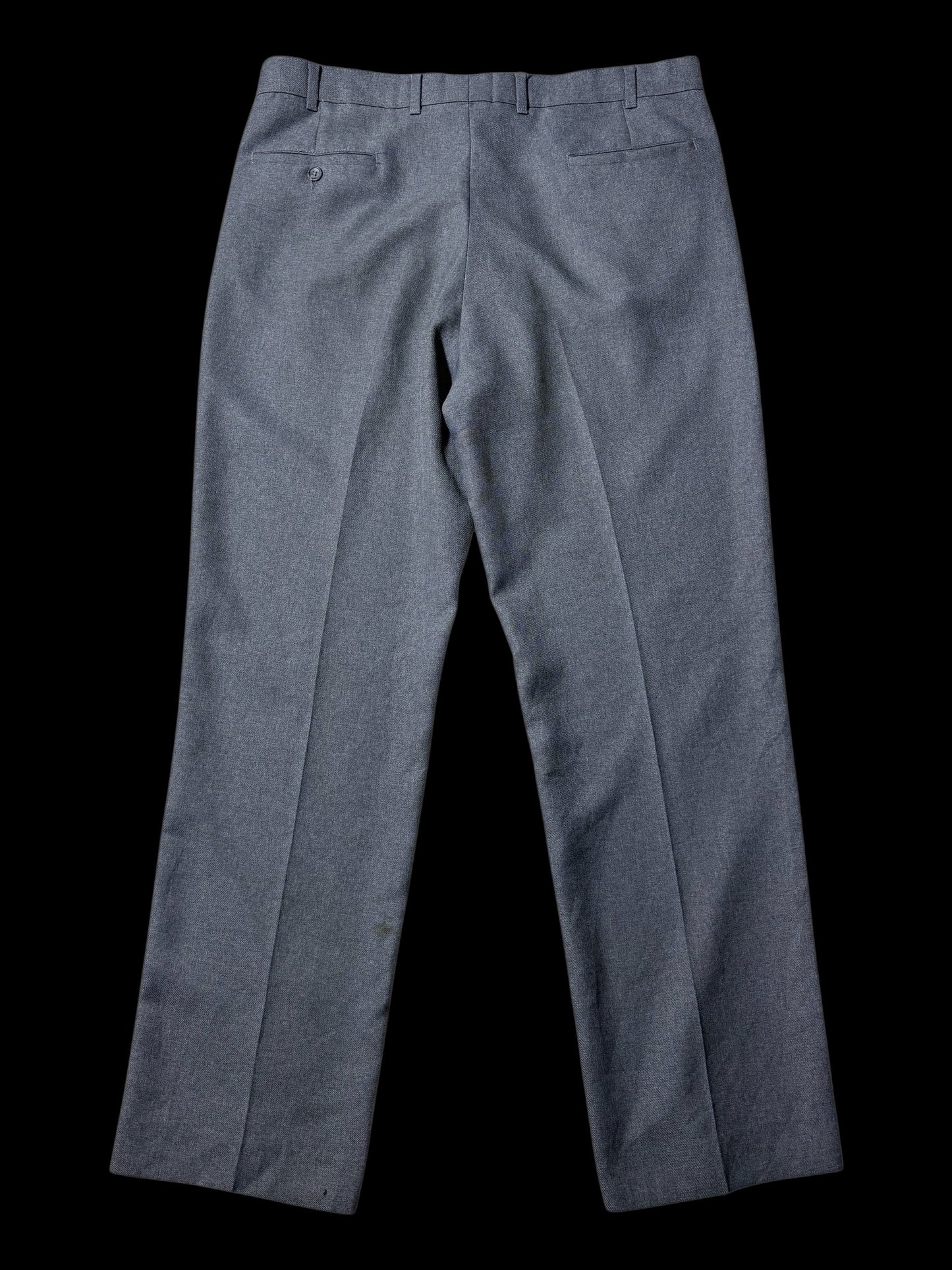 Vintage Levi’s Action Slacks Grey Dress Trousers Made In Usa