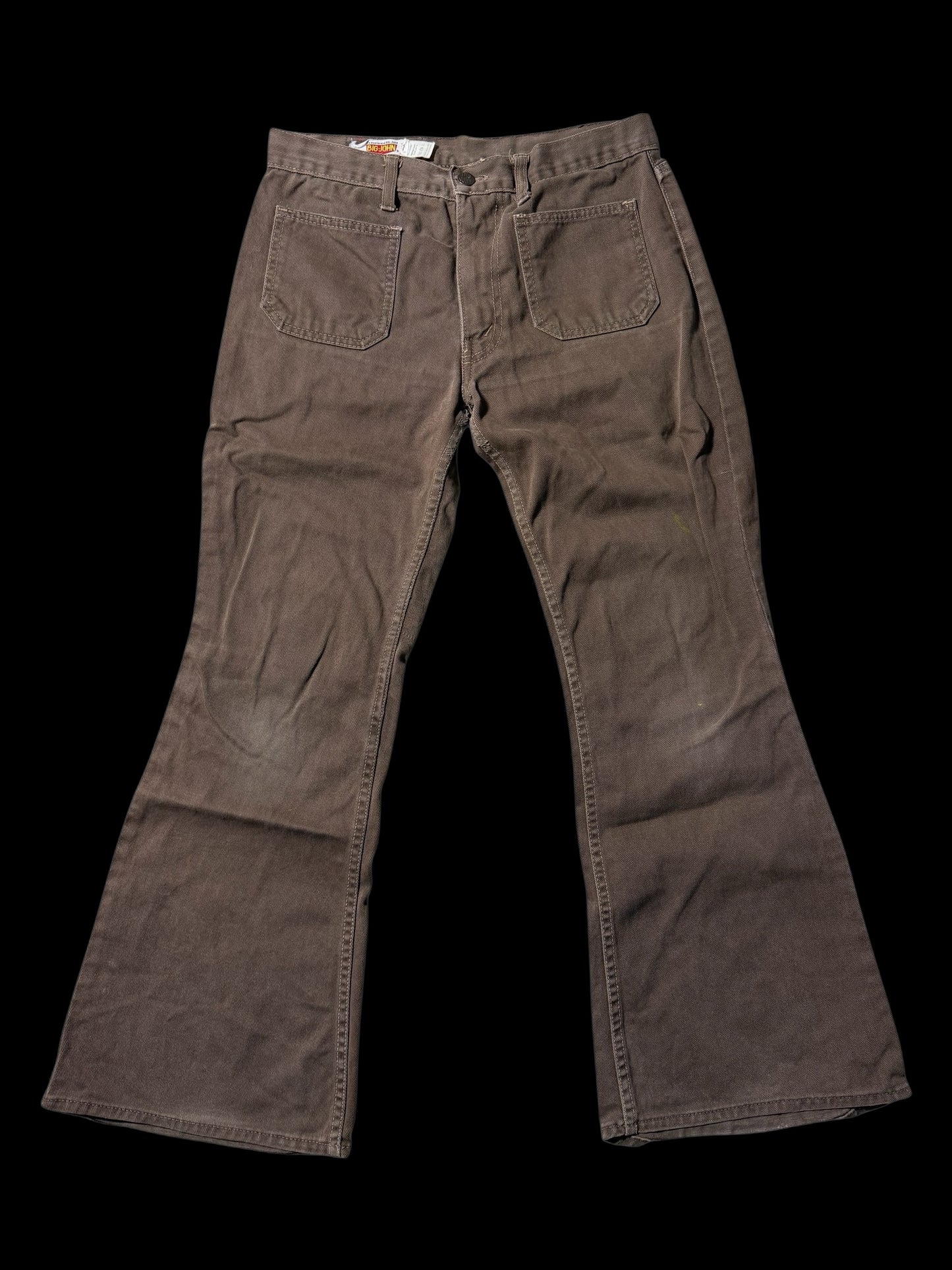 Vintage Big John Brown Jeans Japanese Denim