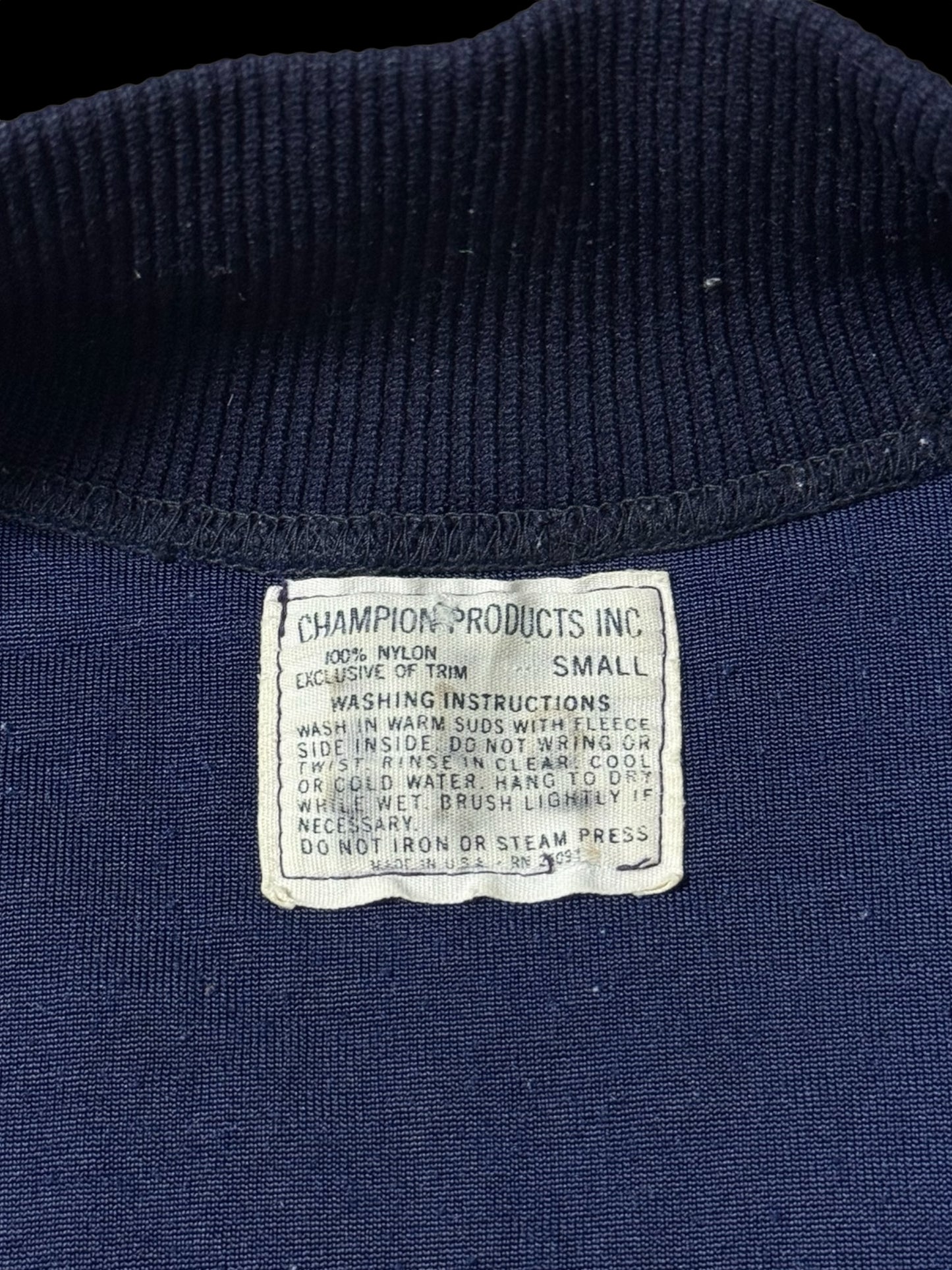 Vintage 1960s Champion Varsity Jacket “MUA” USA Made