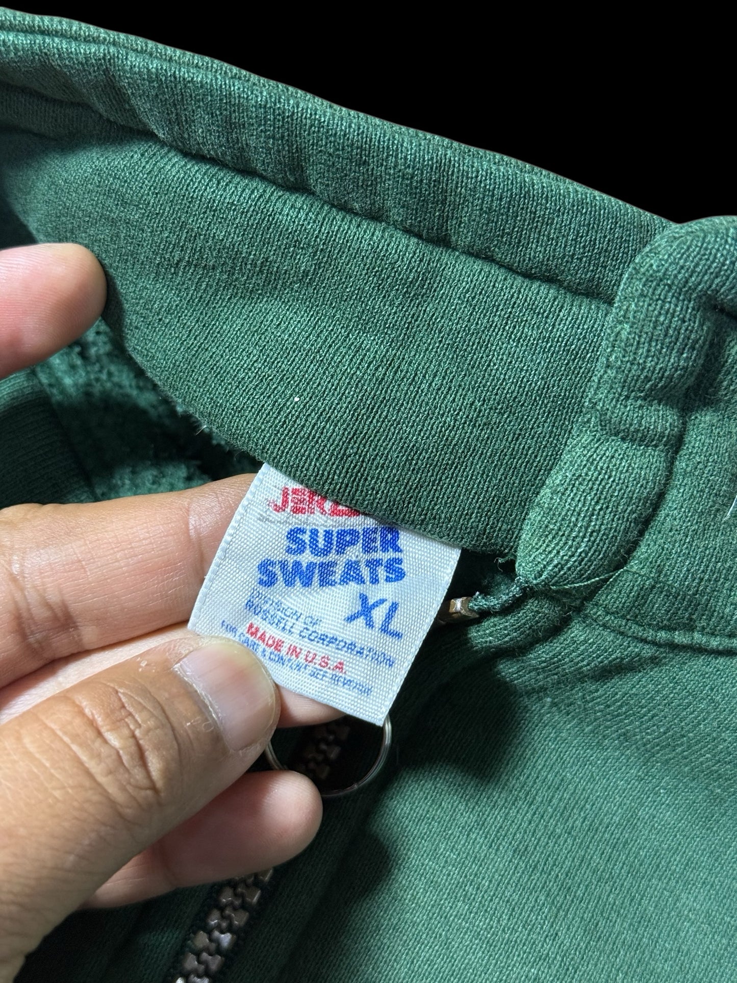 Vintage 1995 Rolex Junior Olympics Half Zip Sweatshirt USA Made