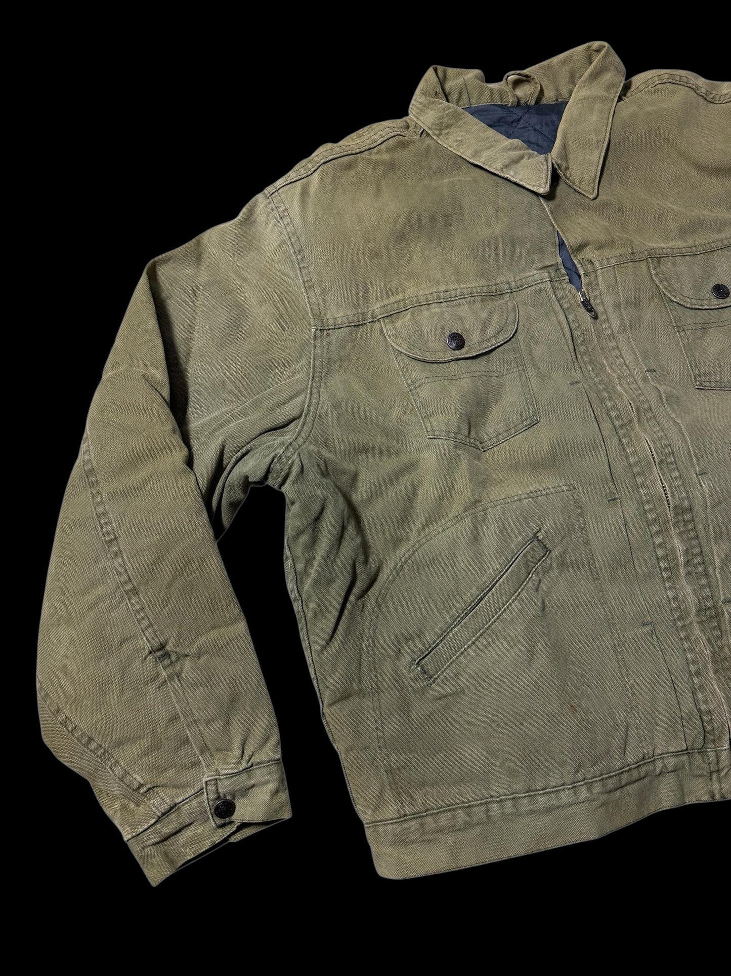 Vintage 1970s-80s Carter’s Quilted Workwear Jacket USA Made