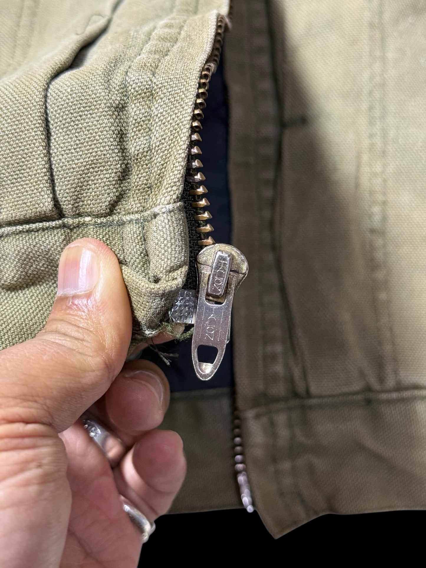 Vintage 1970s-80s Carter’s Quilted Workwear Jacket USA Made