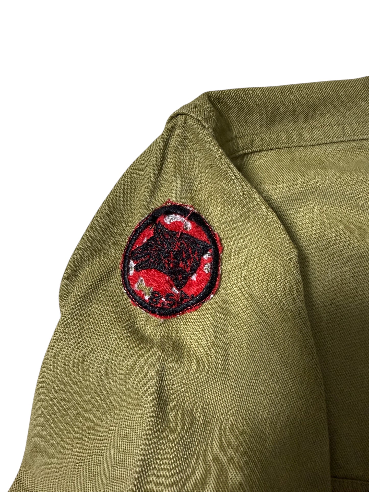 Vintage 1940s-50s Boy Scouts of America Uniform Shirt