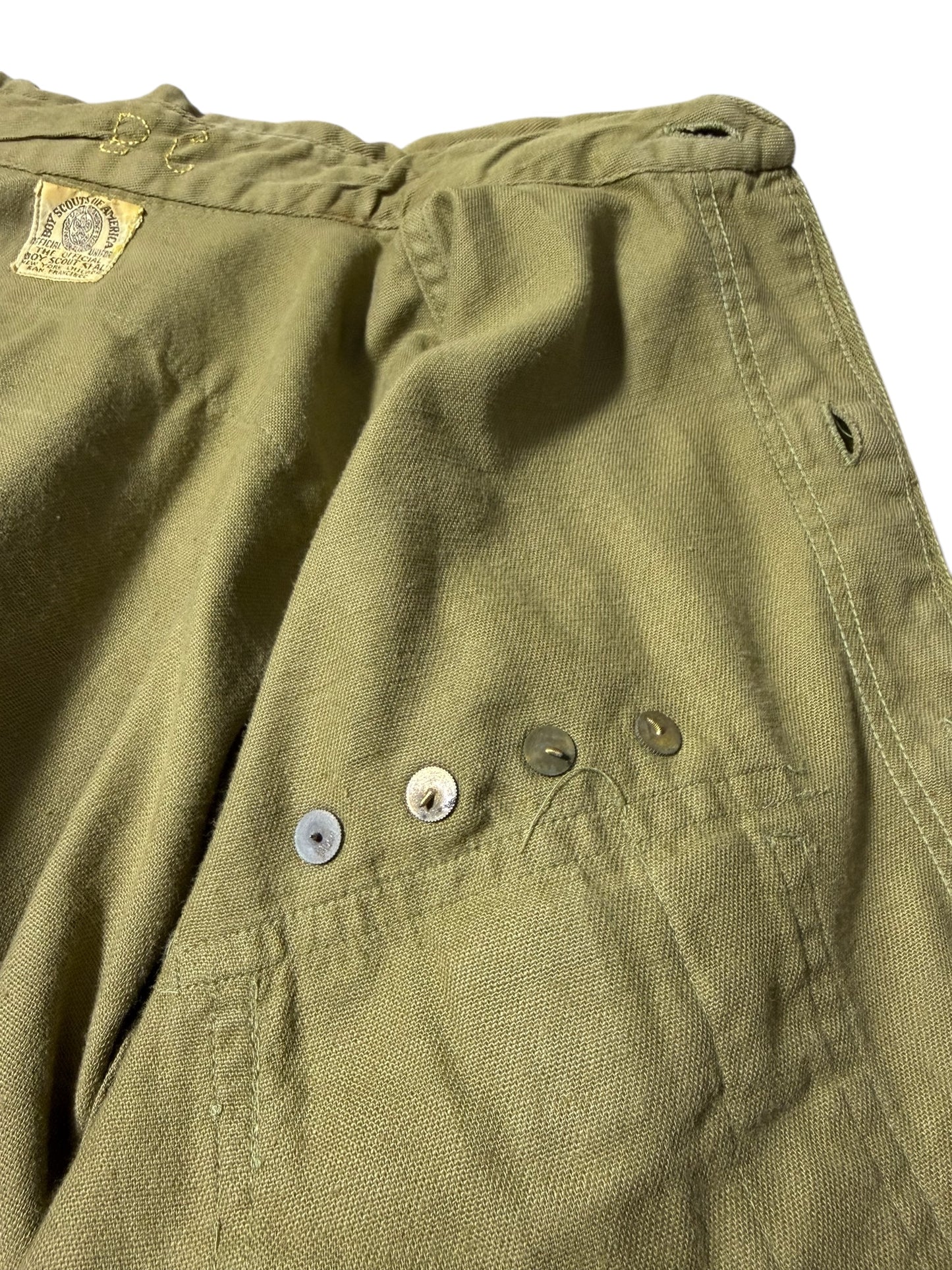 Vintage 1940s-50s Boy Scouts of America Uniform Shirt