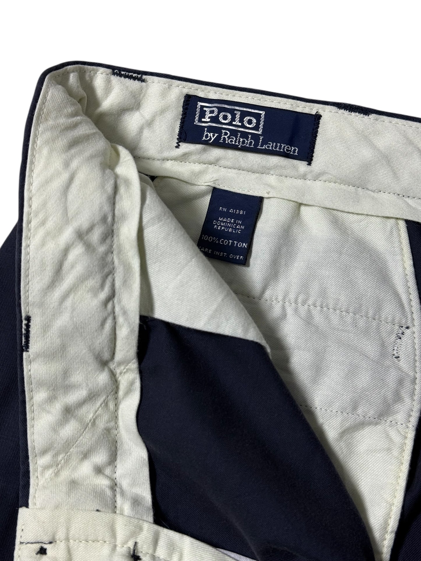 Vintage Polo Ralph Lauren Navy Cotton Chino Pants