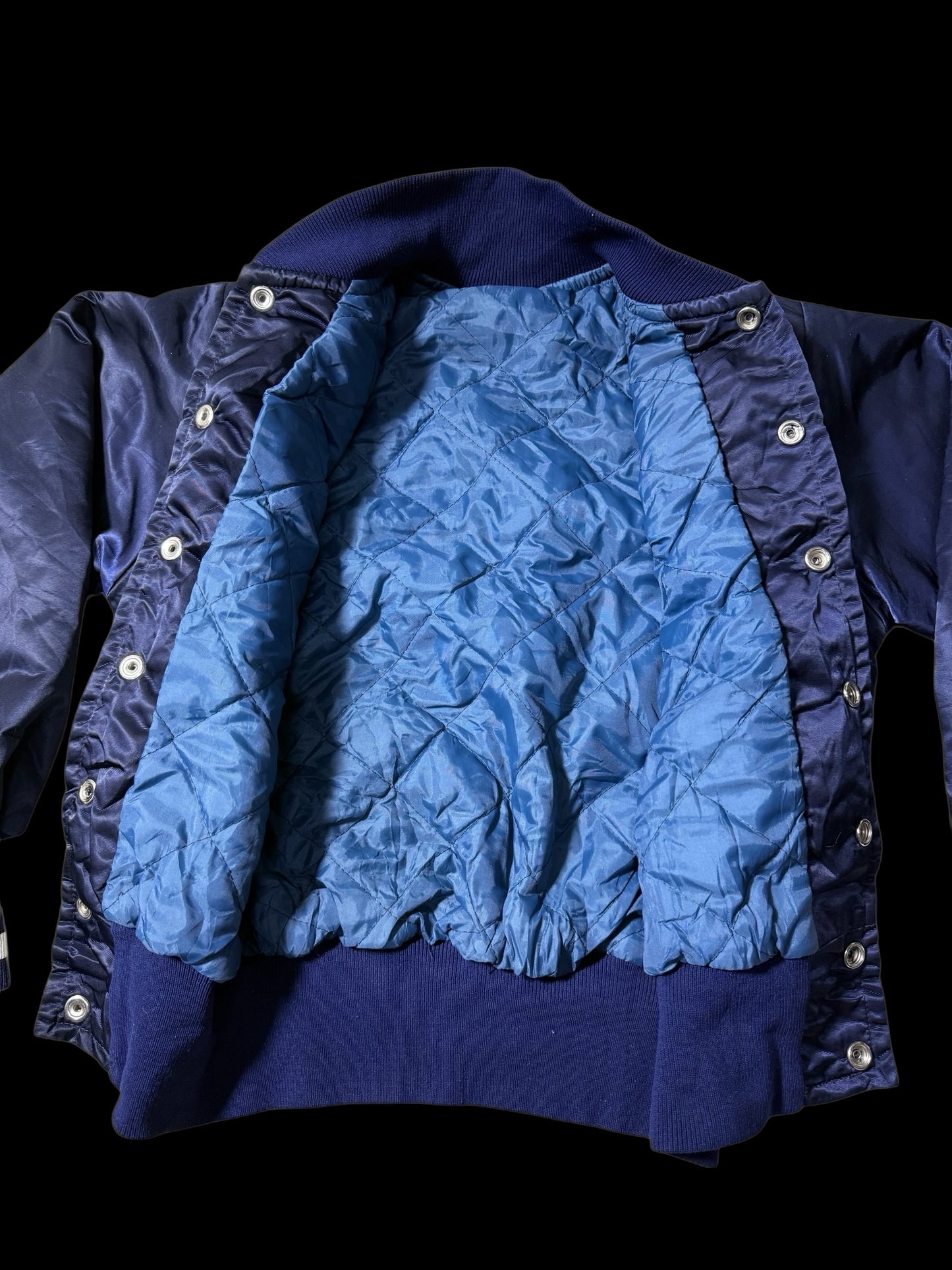 Vintage 1980s-90s New York Yankees Satin Varsity Jacket