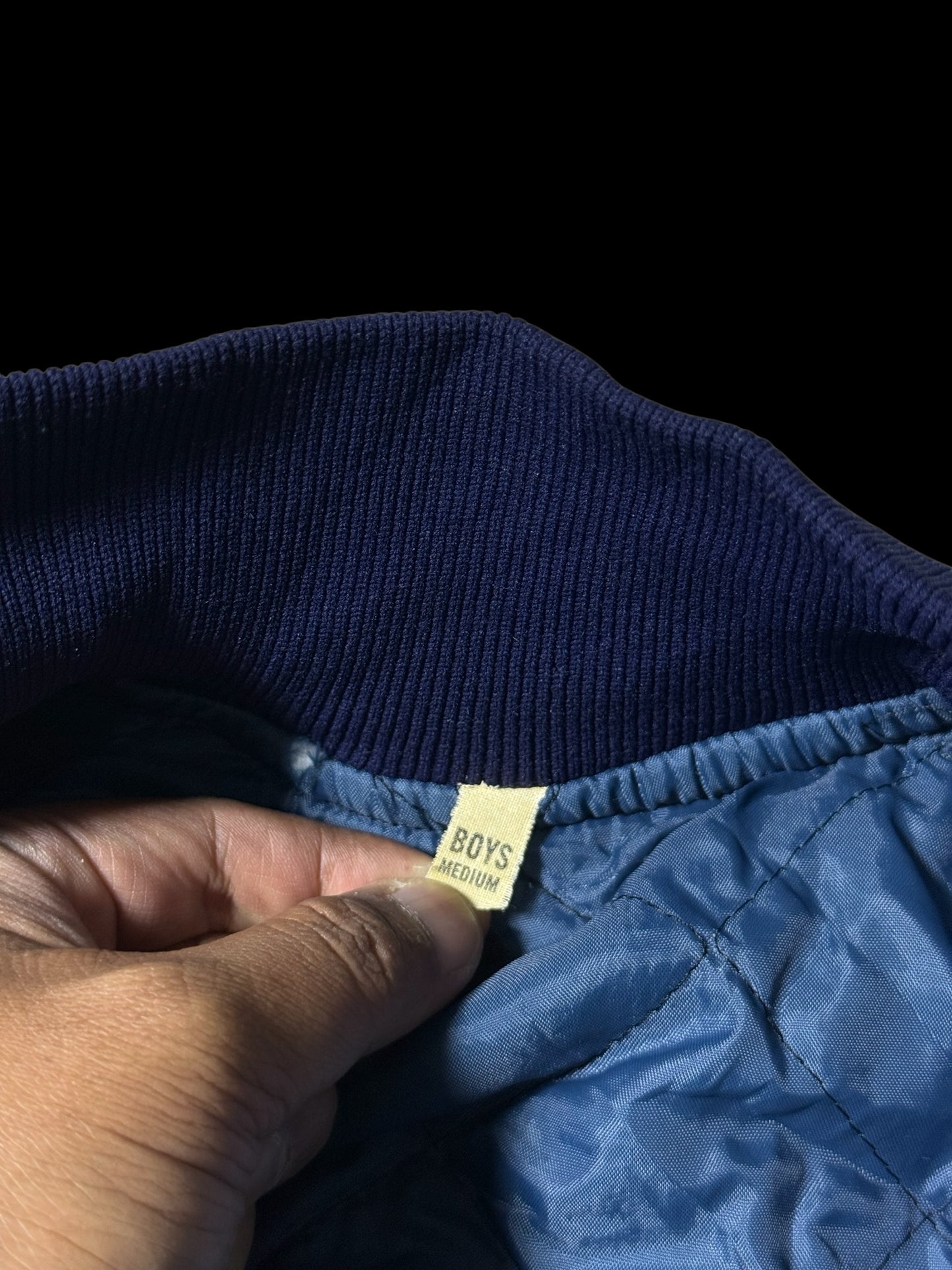 Vintage 1980s-90s New York Yankees Satin Varsity Jacket