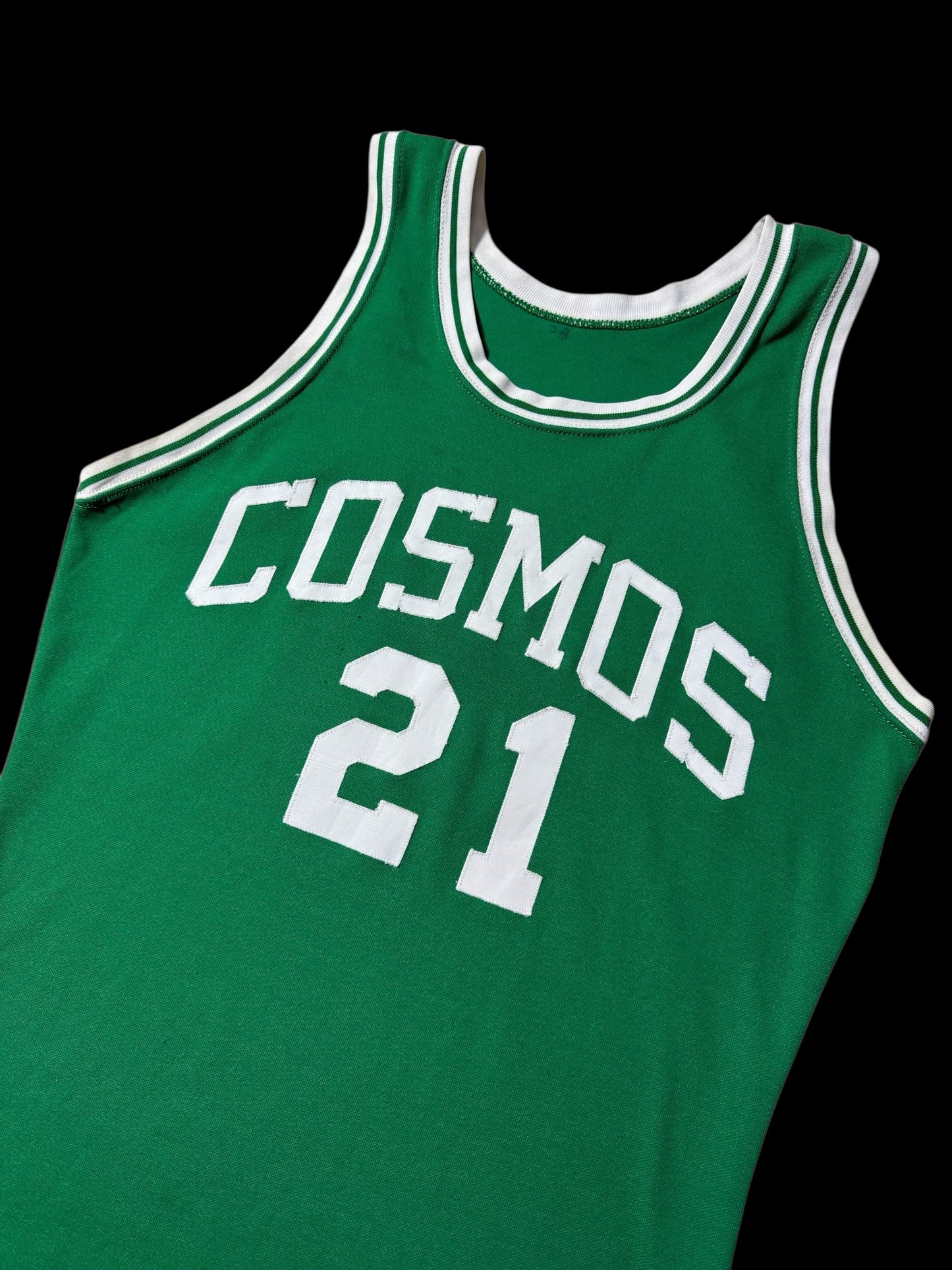 Vintage 1970s Rawlings Cosmos Basketball Jersey