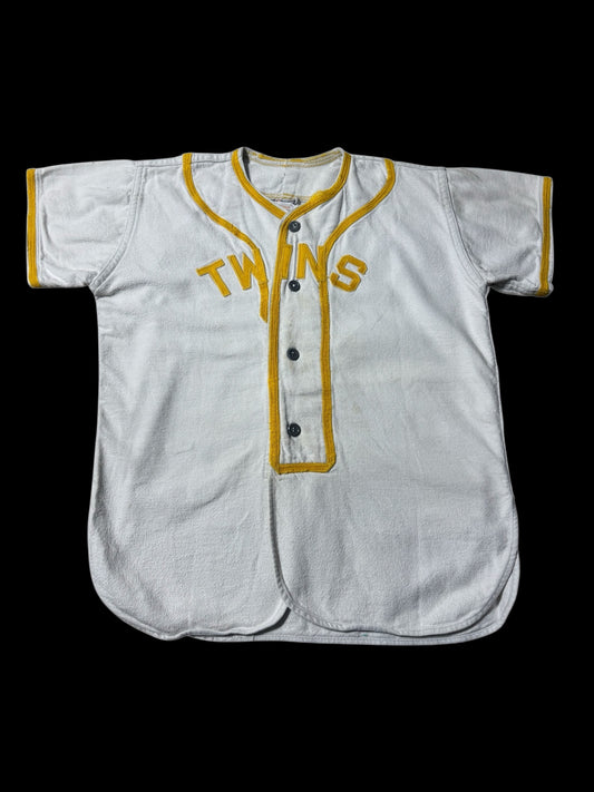 Vintage 1960s-70s Felco Twins Baseball Jersey Boys Medium