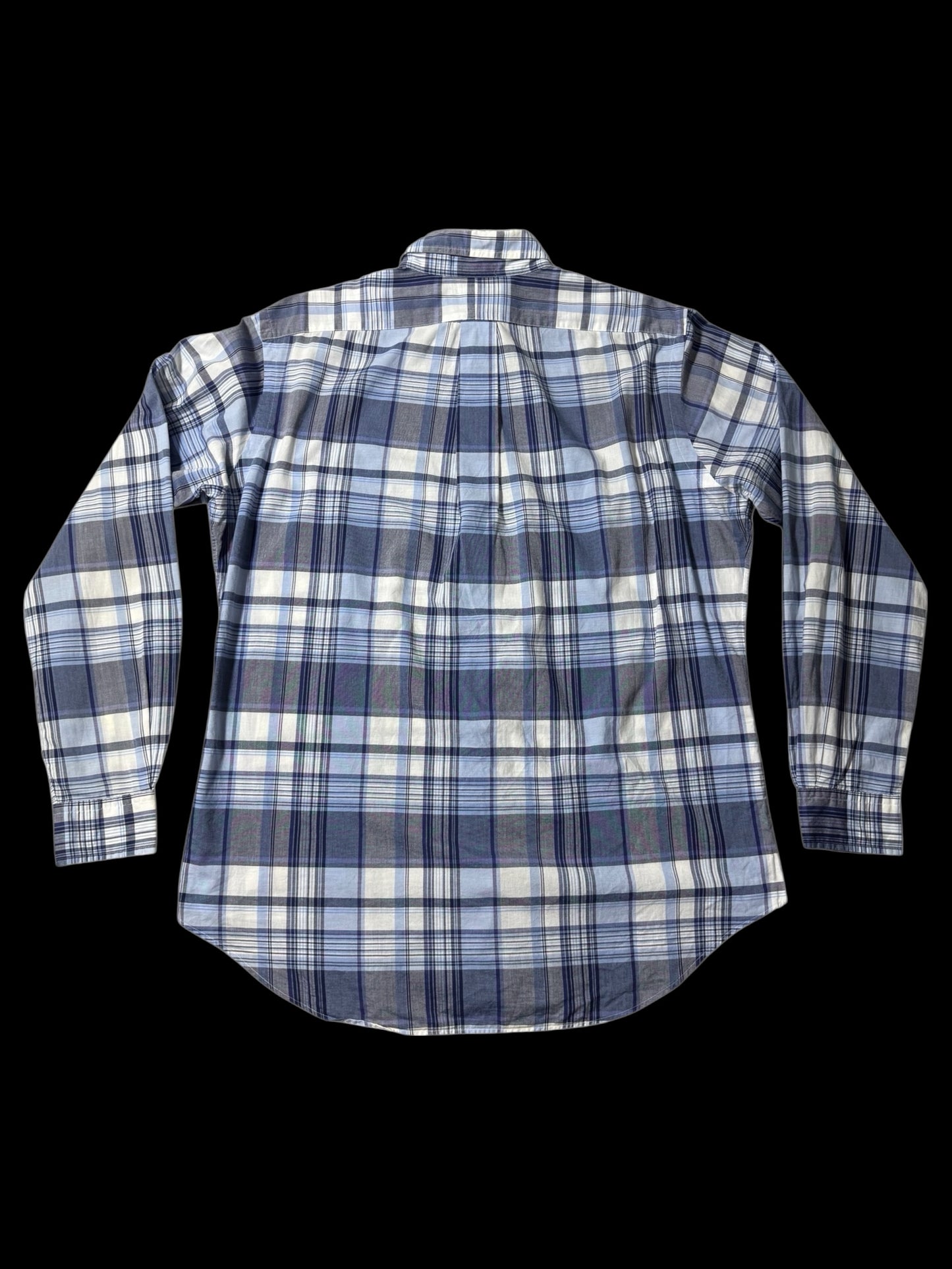 Vintage Ralph Lauren Plaid Button Down Shirt Classic Fit
