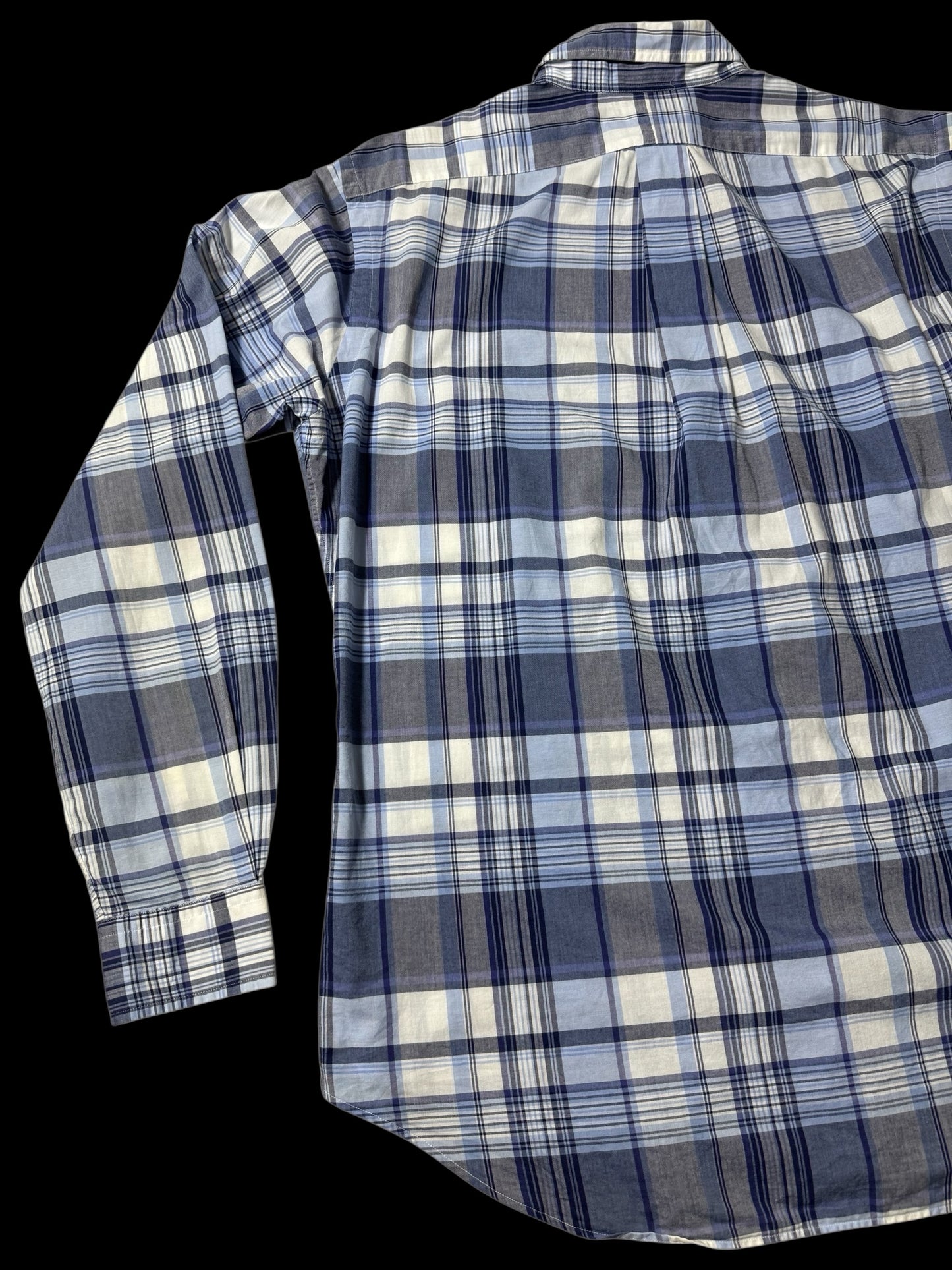 Vintage Ralph Lauren Plaid Button Down Shirt Classic Fit