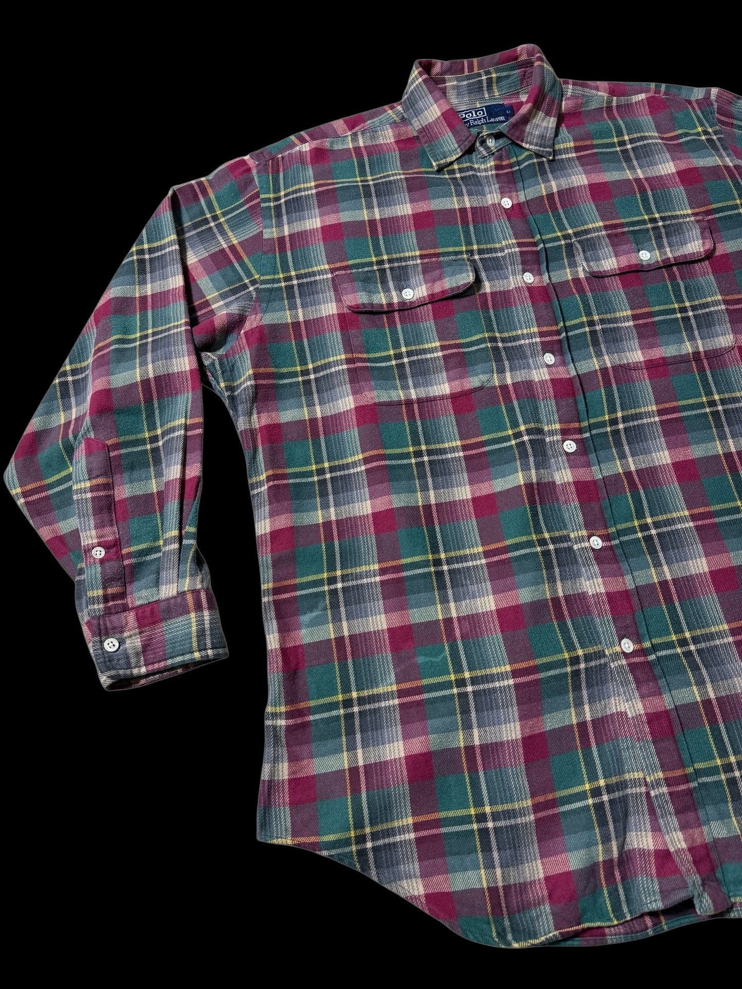 Vintage Polo Ralph Lauren Plaid Flannel Shirt