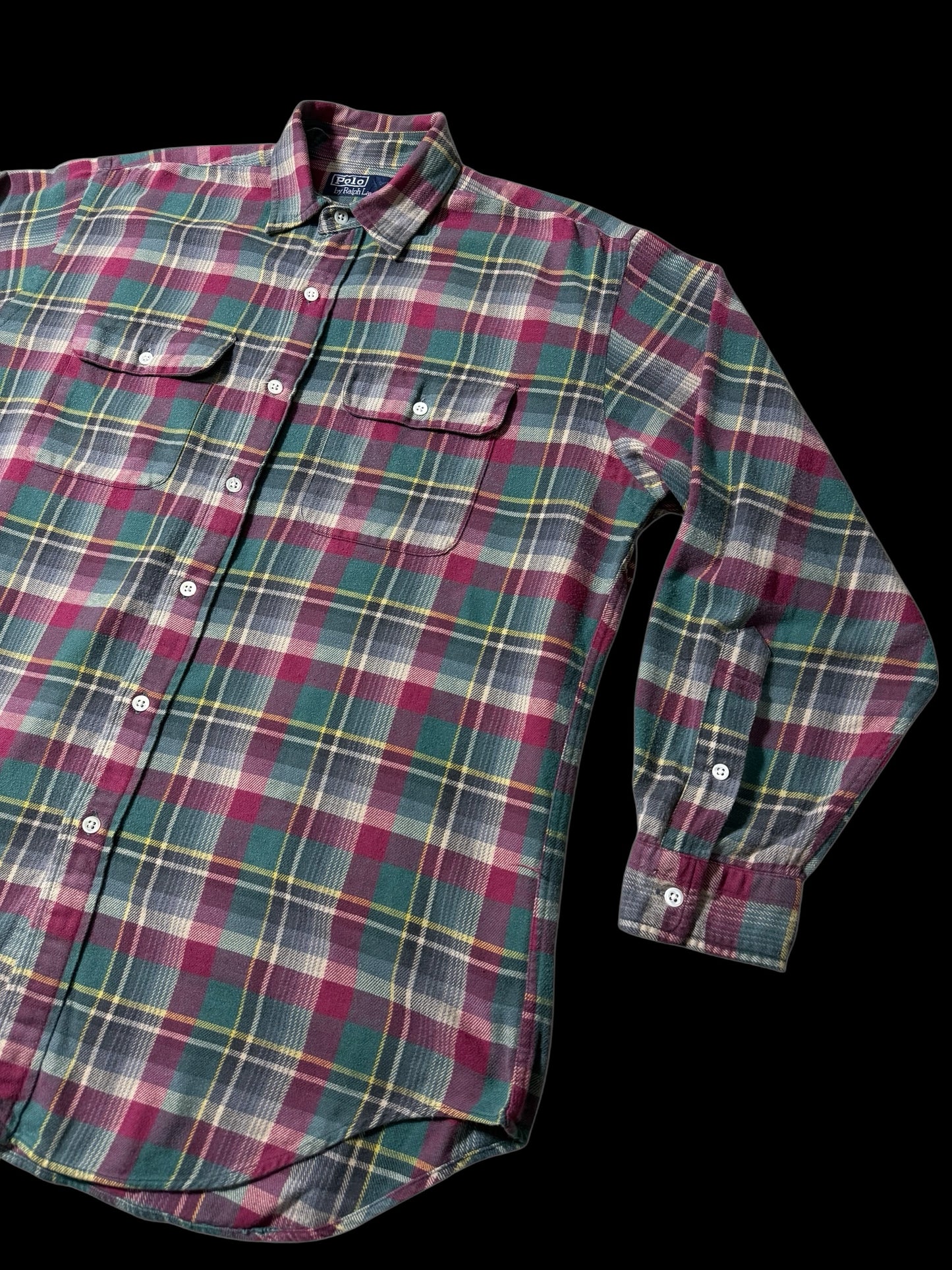 Vintage Polo Ralph Lauren Plaid Flannel Shirt